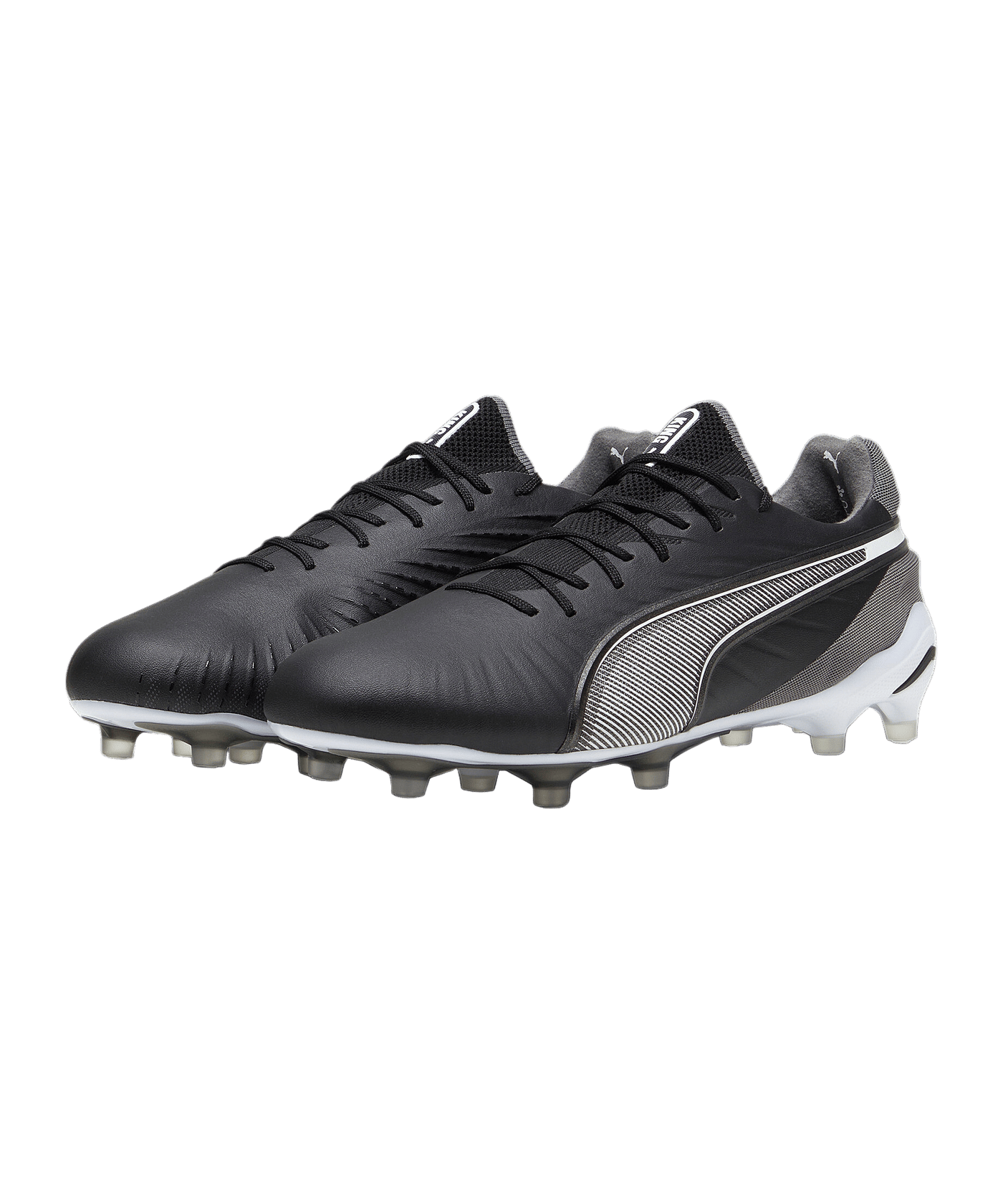 PUMA KING Ultimate FG/AG Eclipse Schwarz Weiss F01 - schwarz