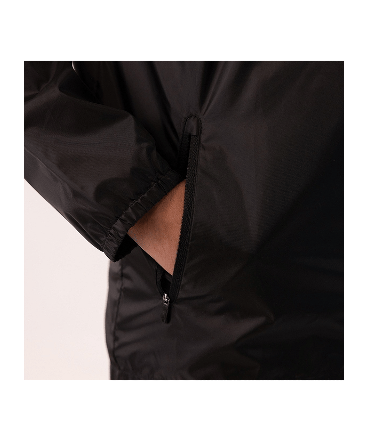 JAKO Team 2.0 Allwetterjacke Schwarz F800 - schwarz