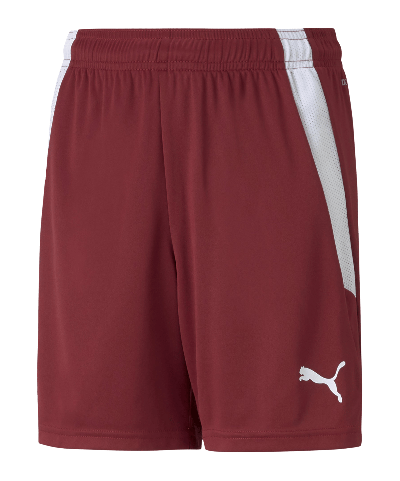 PUMA teamLIGA Short Kids Rot Weiss F09 - rot