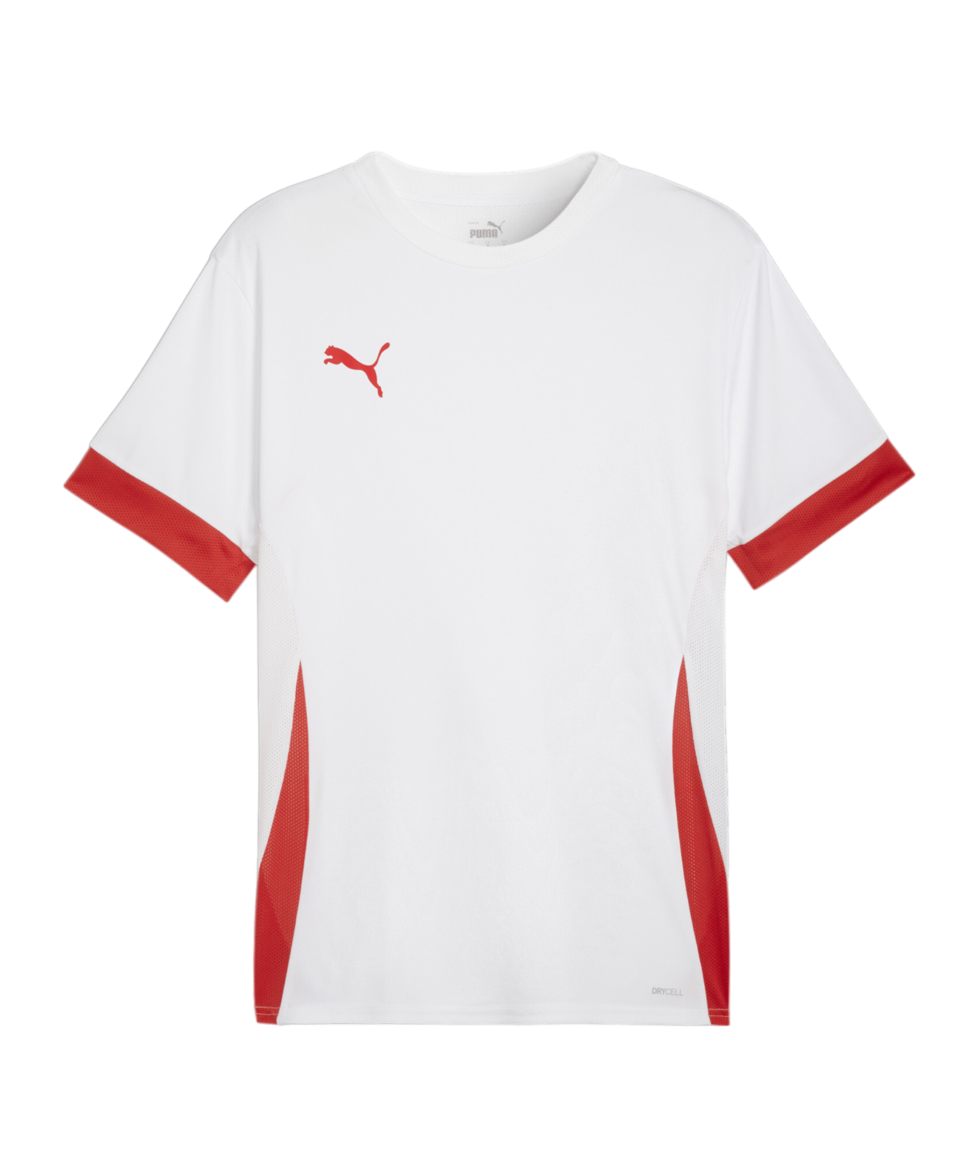 PUMA teamGOAL Matchday Trikot Weiss Rot F11 - weiss