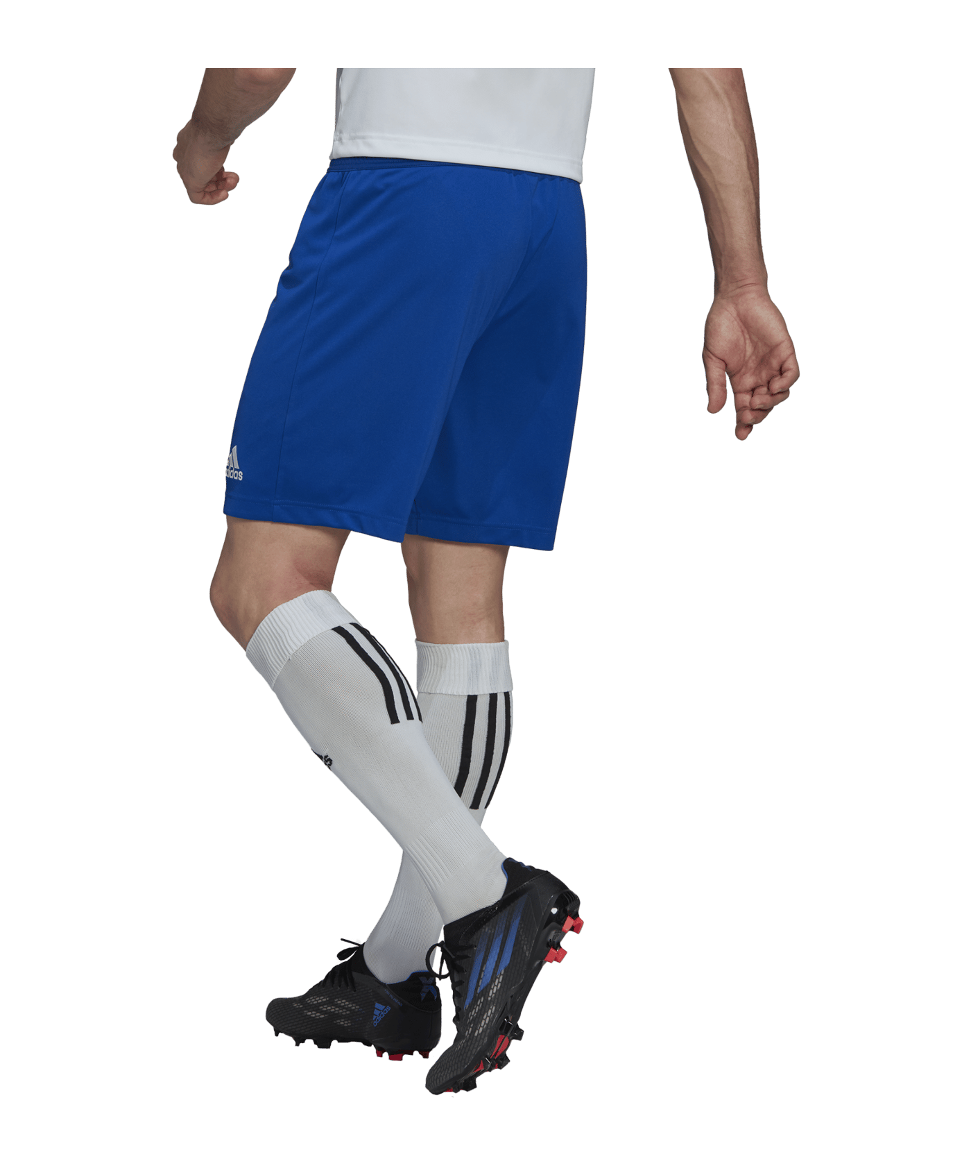 adidas Entrada 22 Short Blau Weiss - blau
