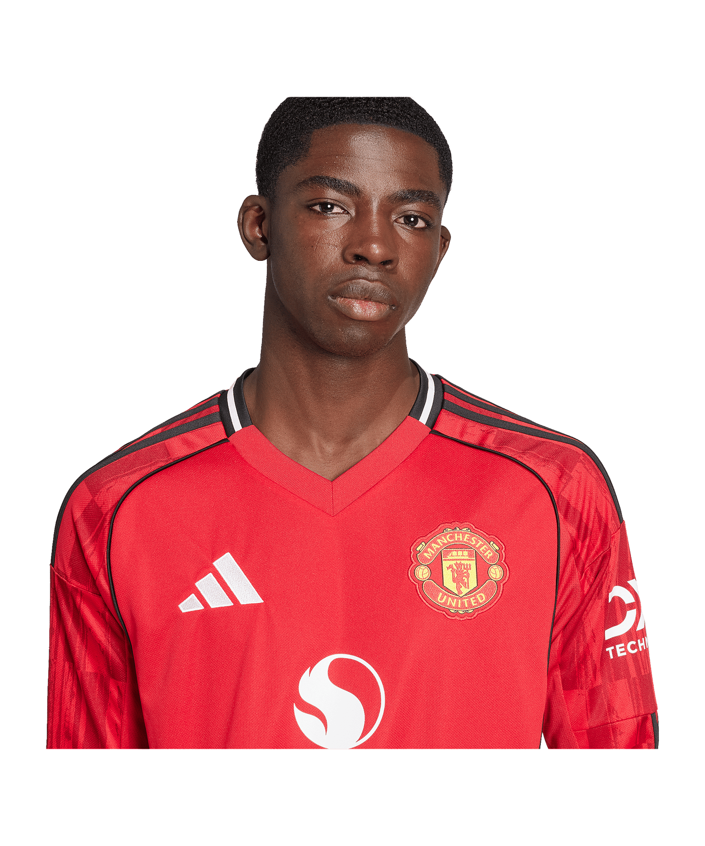 adidas Manchester United Longsleeve Trikot Home 2025/2026 Rot - rot