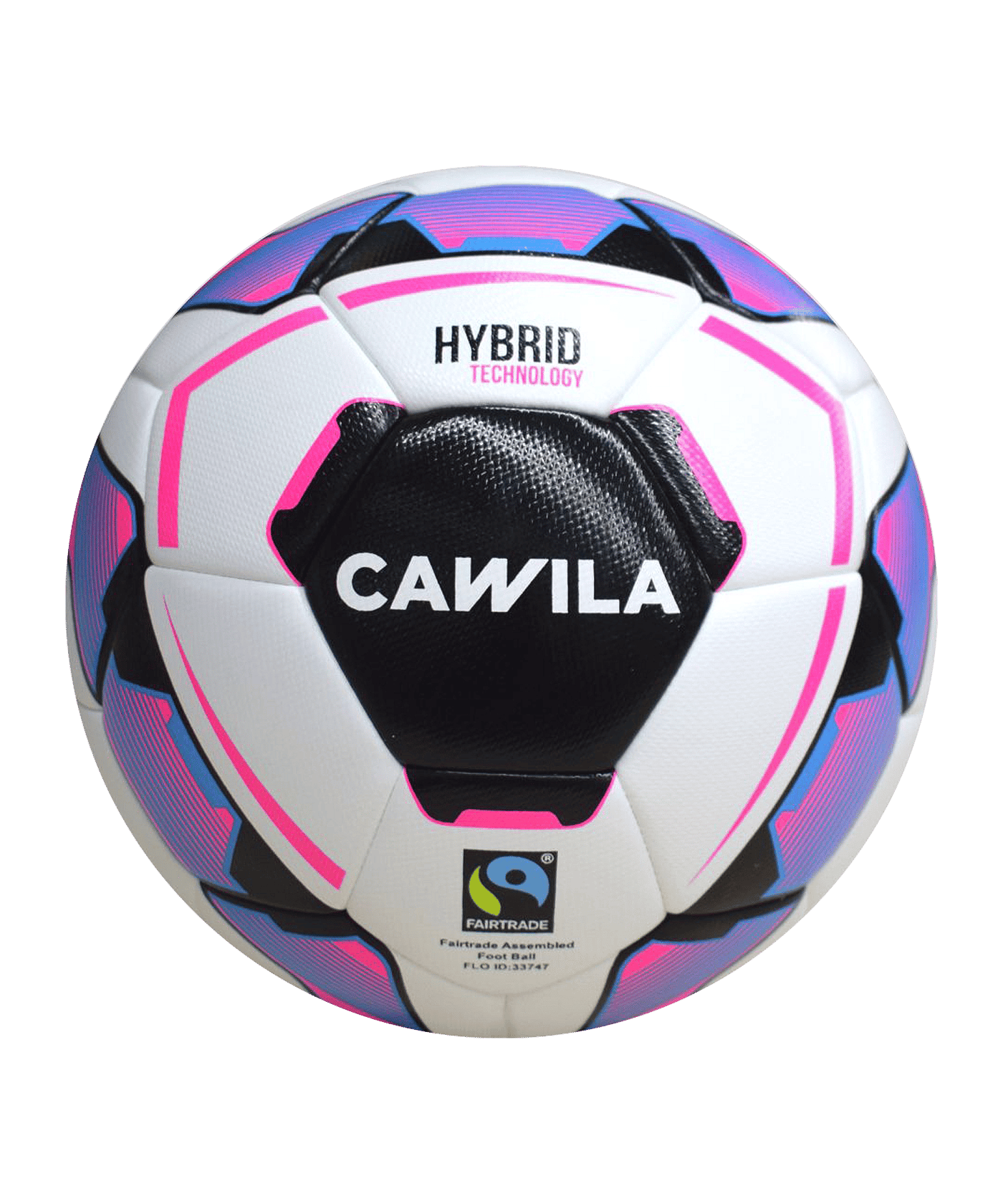 Cawila Light-Fußball MISSION HYBRID X-LITE |   Fairtrade 290g | Gr.3 - weiss