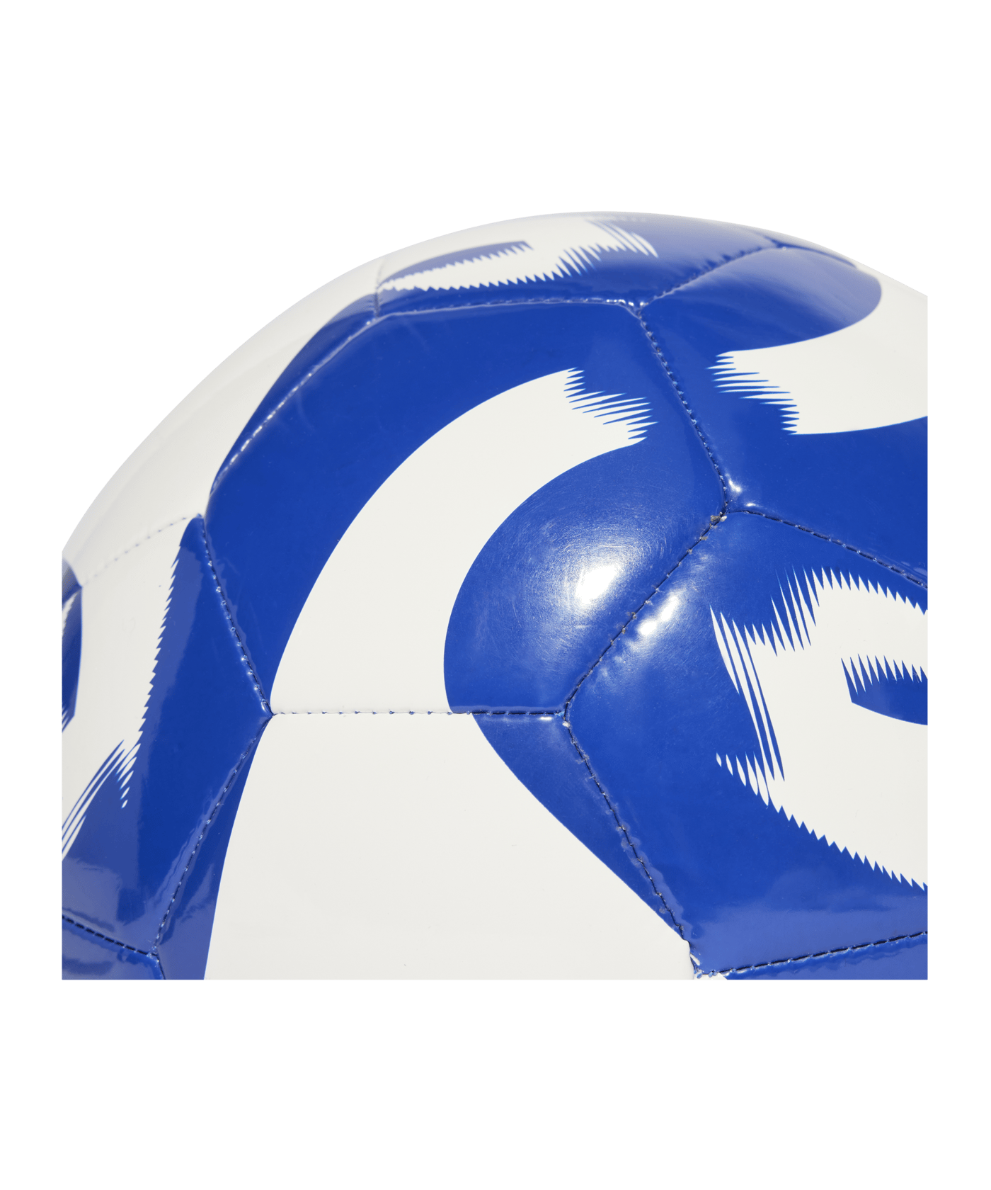 adidas Tiro Club Trainingsball Weiss Blau | - weiss