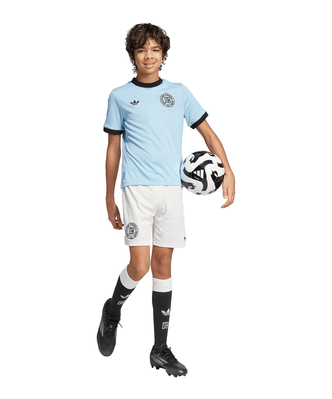 adidas DFB Deutschland 125th Anniversary Torwarttrikot Kids Blau - blau
