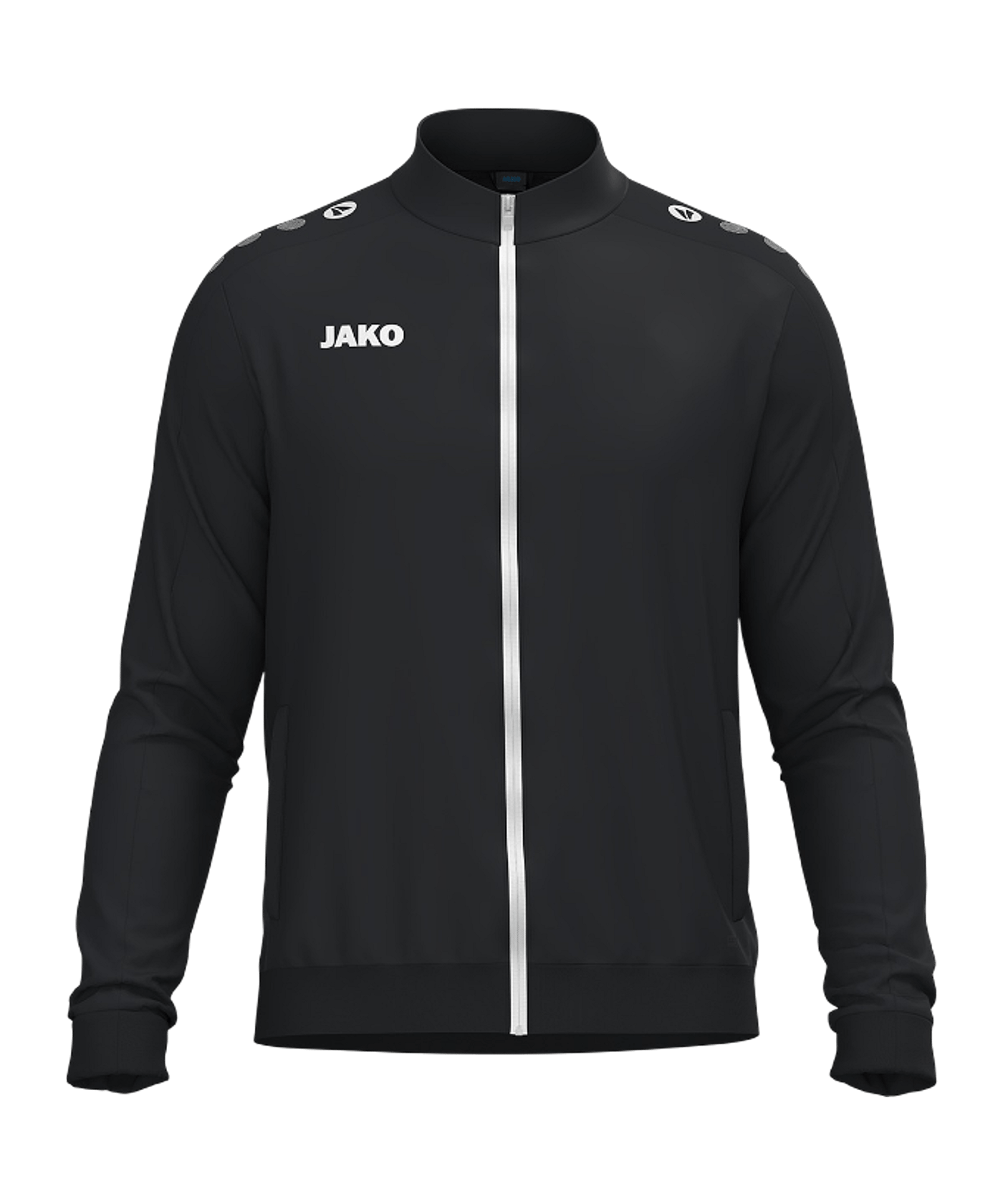 JAKO One Trainingsjacke Schwarz F800 - schwarz
