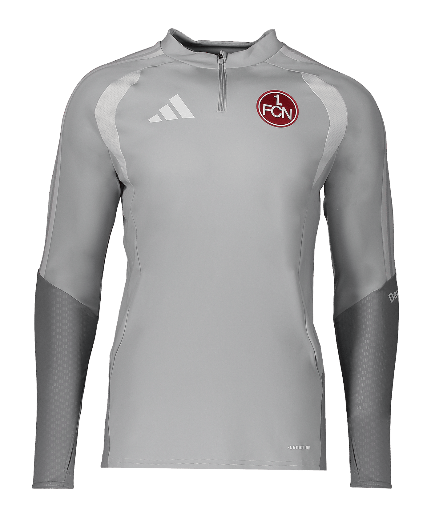 adidas 1. FC Nürnberg Sweatshirt 2026/2027 Grau - grau