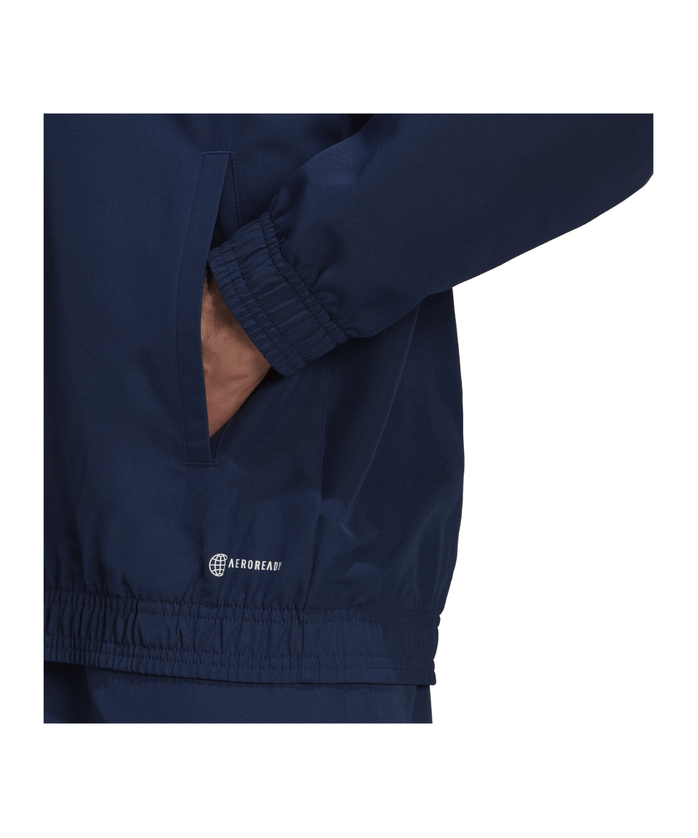 adidas Entrada 22 Präsentationsjacke Blau - blau