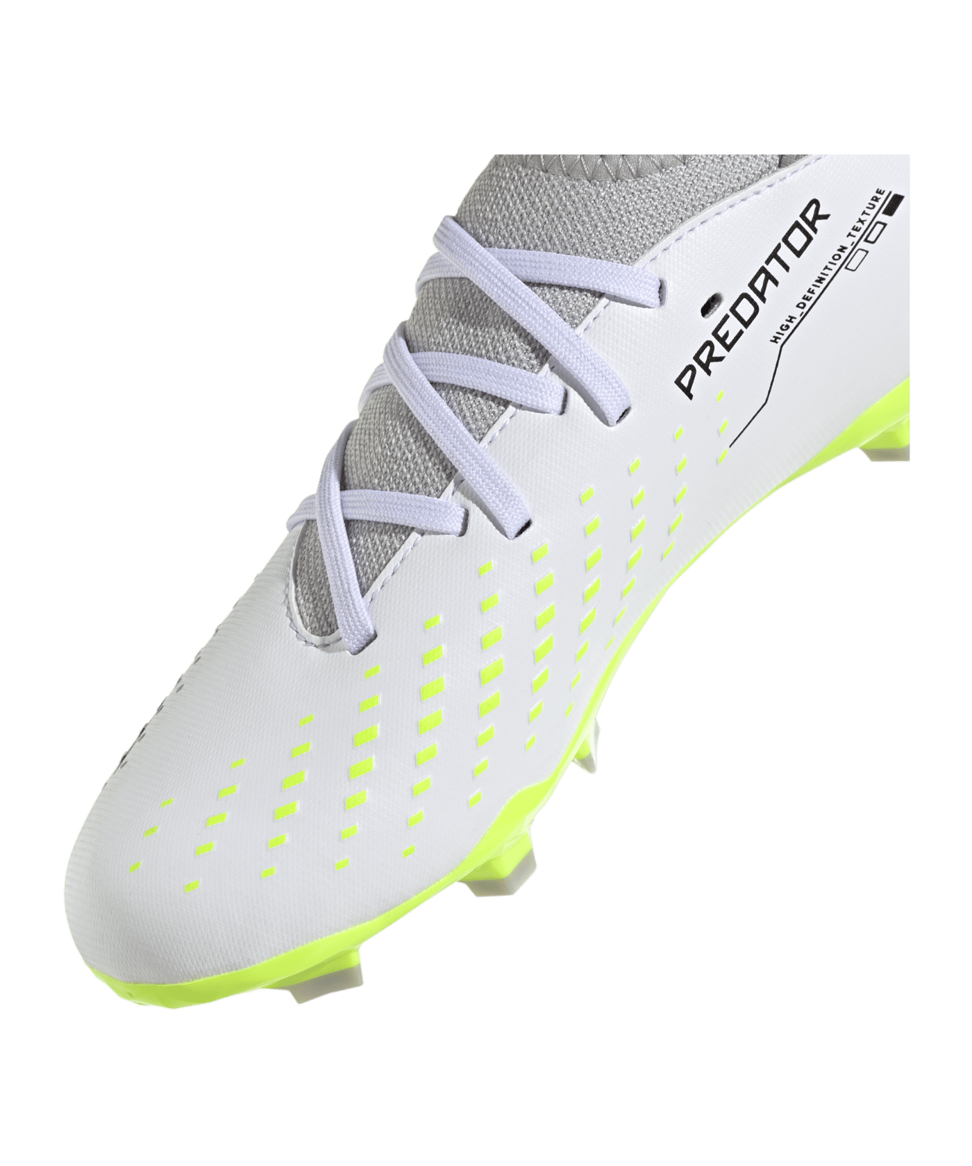adidas Predator Accuracy.3 FG Crazyrush Kids Weiss Schwarz Gelb - weiss