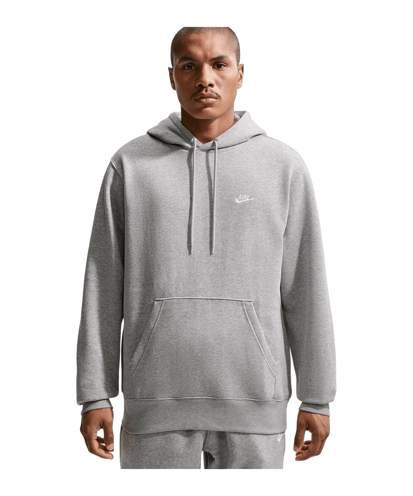 Nike Club Hoody Grau - grau