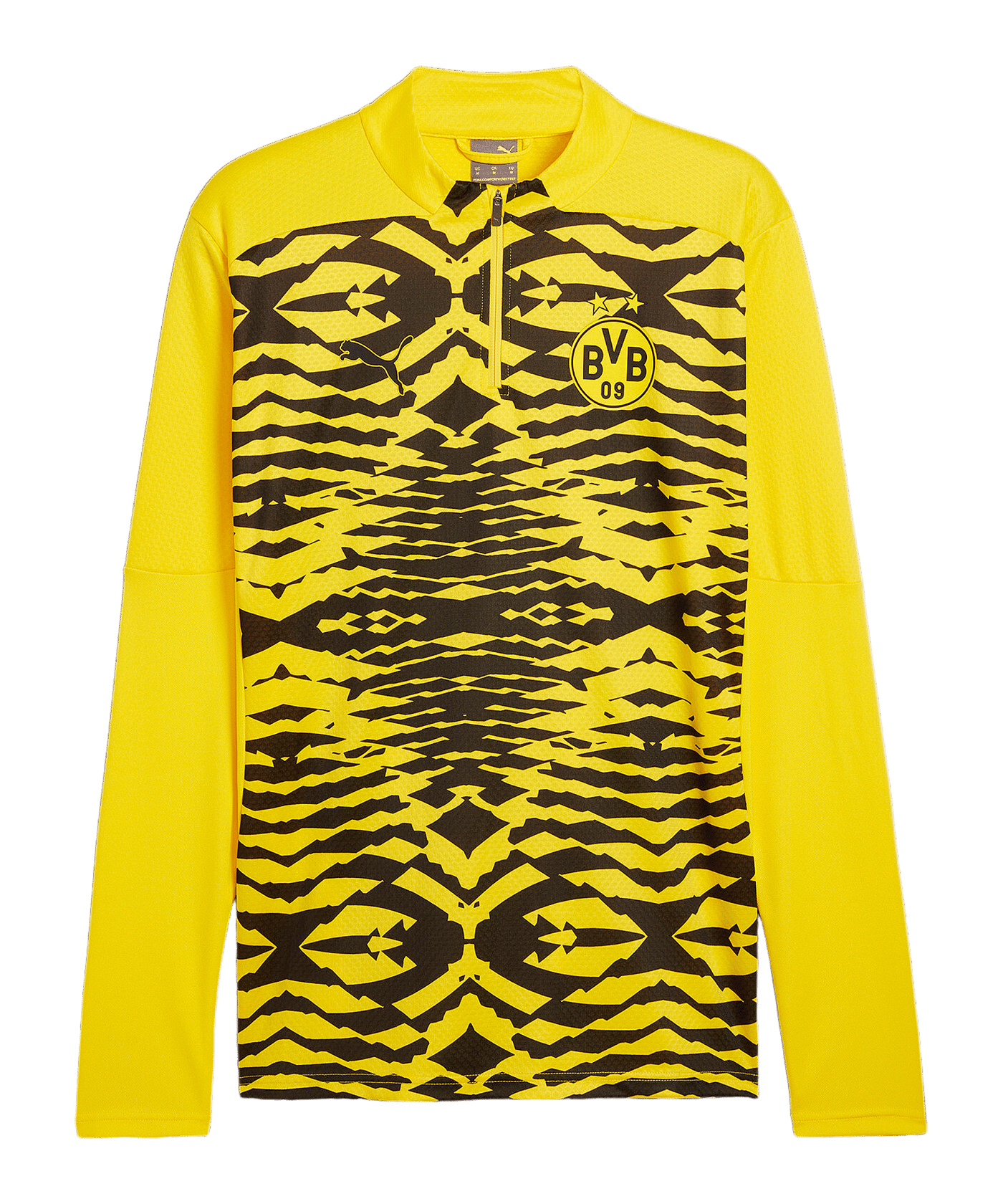 PUMA BVB Dortmund Prematch Sweatshirt 2024/2025 Gelb F01 - gelb