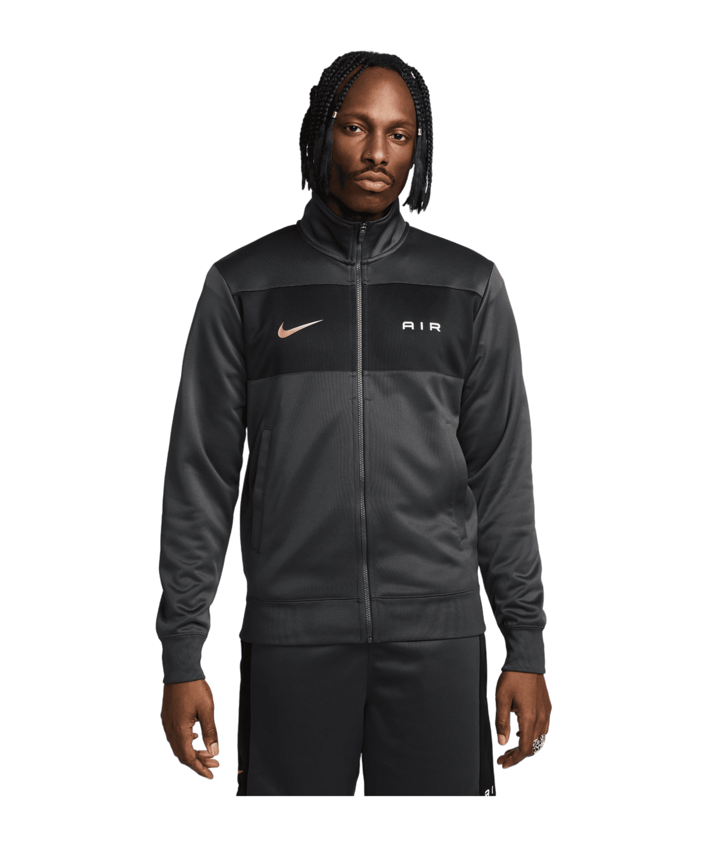 Nike Air Track Jacke Grau F070 - grau