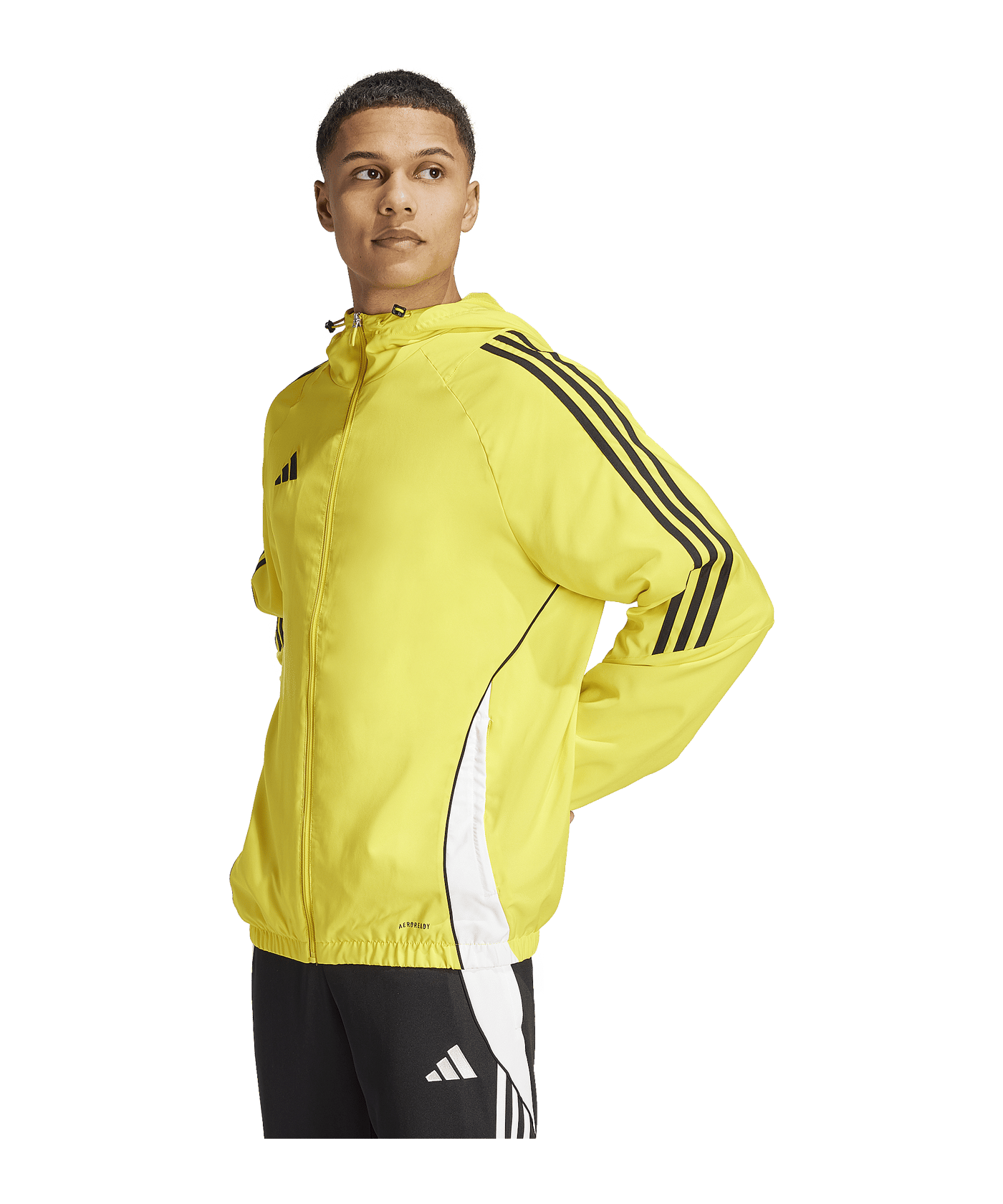 adidas Tiro 24 Windbreaker Gelb Weiss Schwarz | - gelb