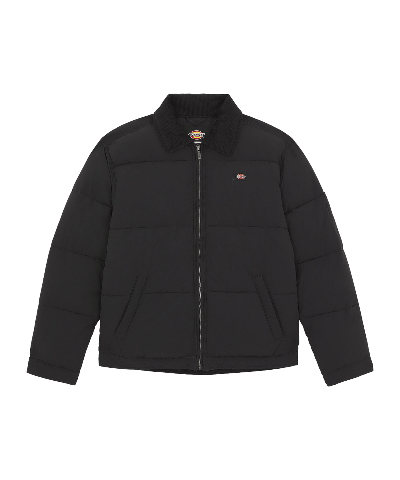 Dickies Waldenburg Overbook E Puffer Jacke FBLK - schwarz