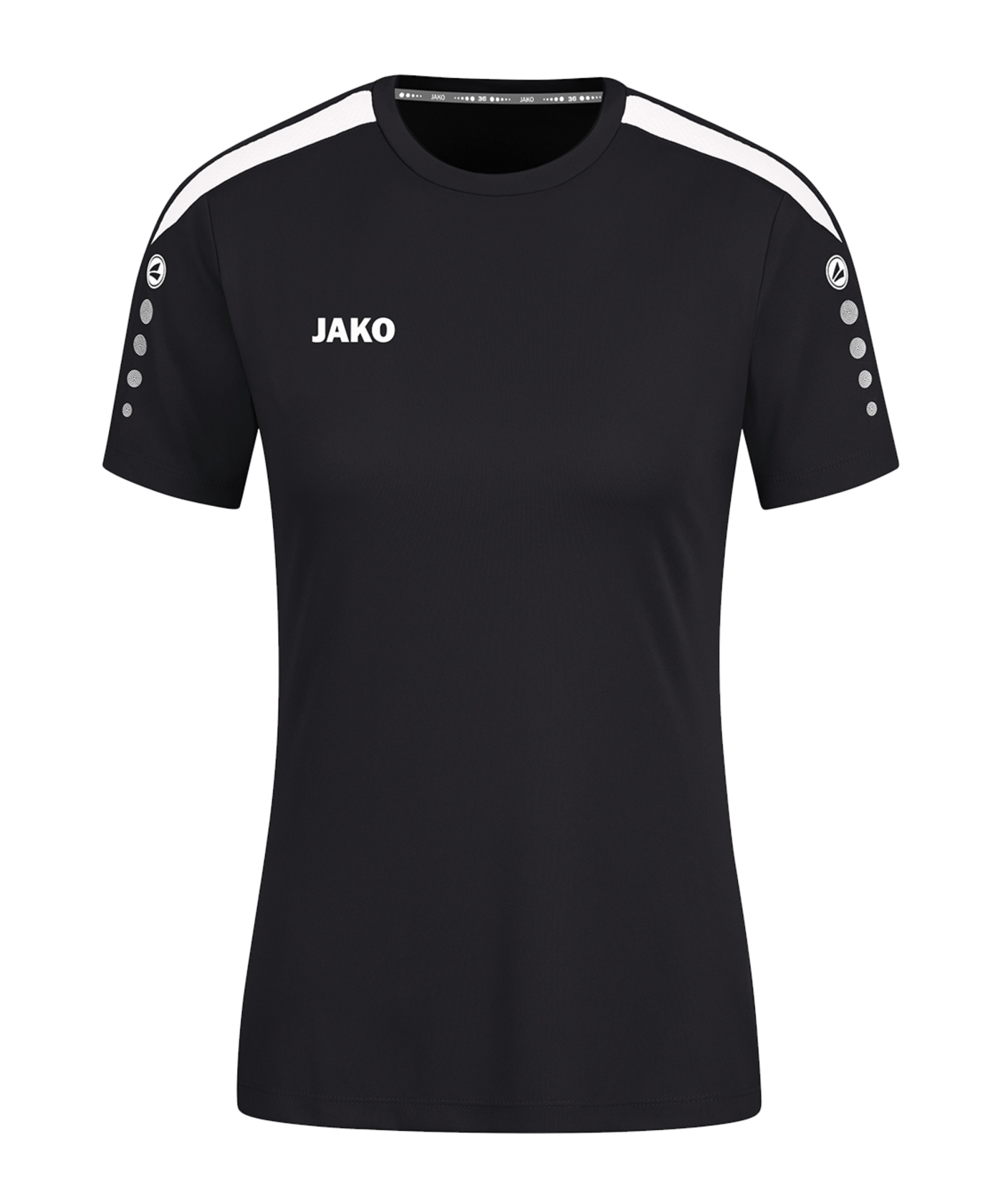 JAKO Power Trikot Damen Schwarz Weiss F800 - schwarz