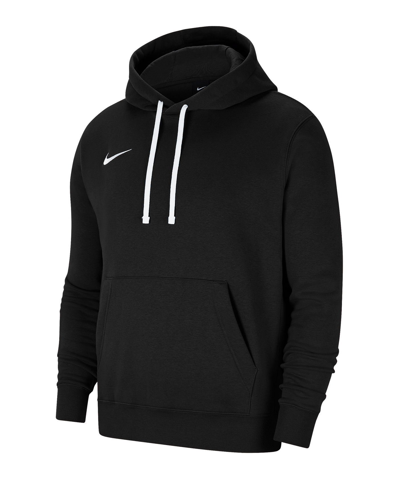Nike Park 20 Fleece Hoody Schwarz Weiss F010 - schwarz