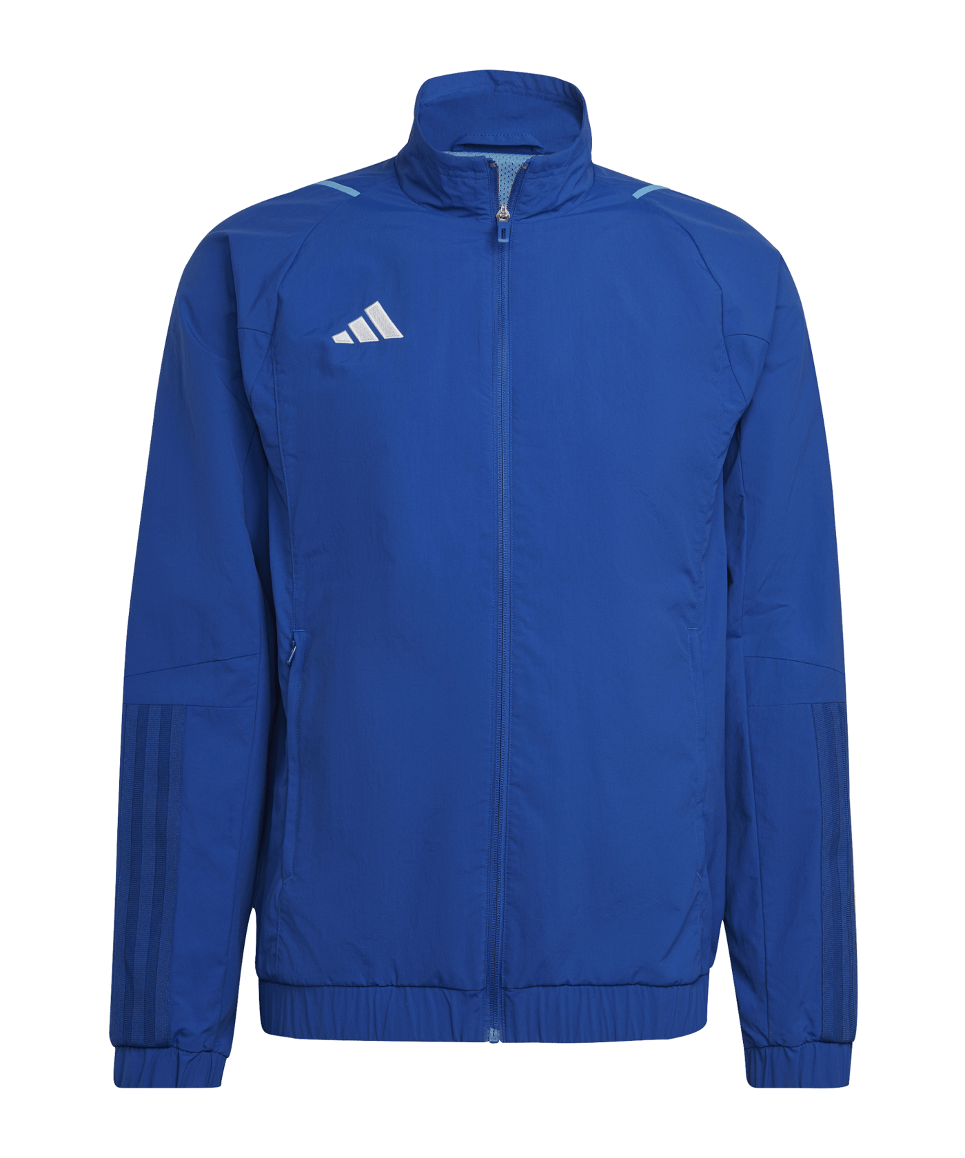 adidas Tiro 23 Competition Präsentationsjacke Blau - blau
