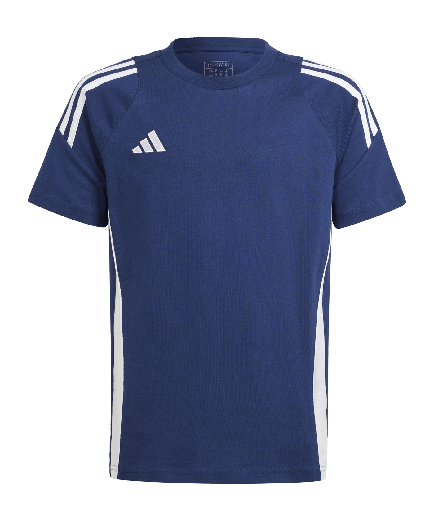 adidas Tiro 24 T-Shirt Kids Blau Weiss - blau