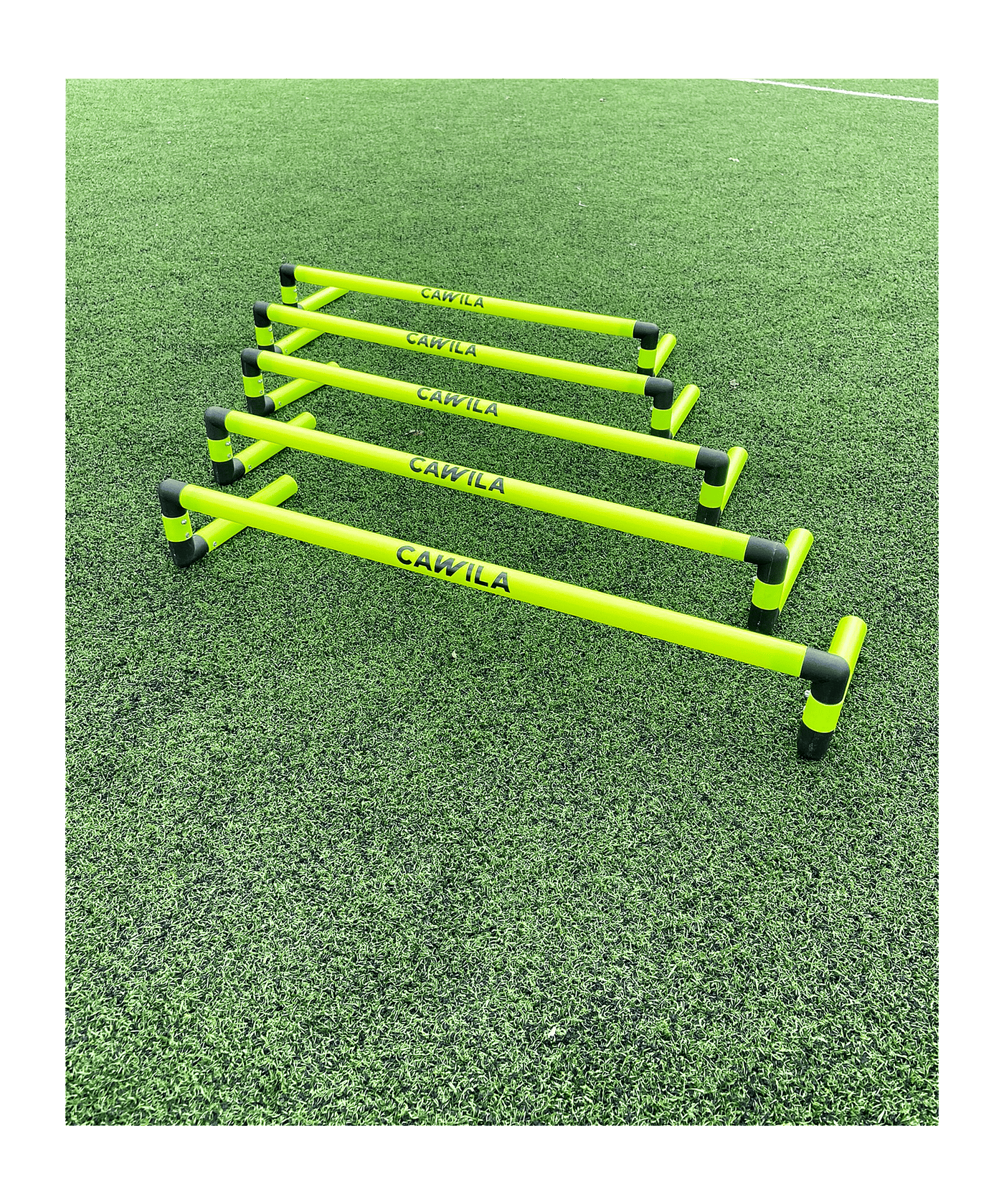 Cawila Trainingshürden Stand-Up 5er | 12,5cm Gelb - gelb