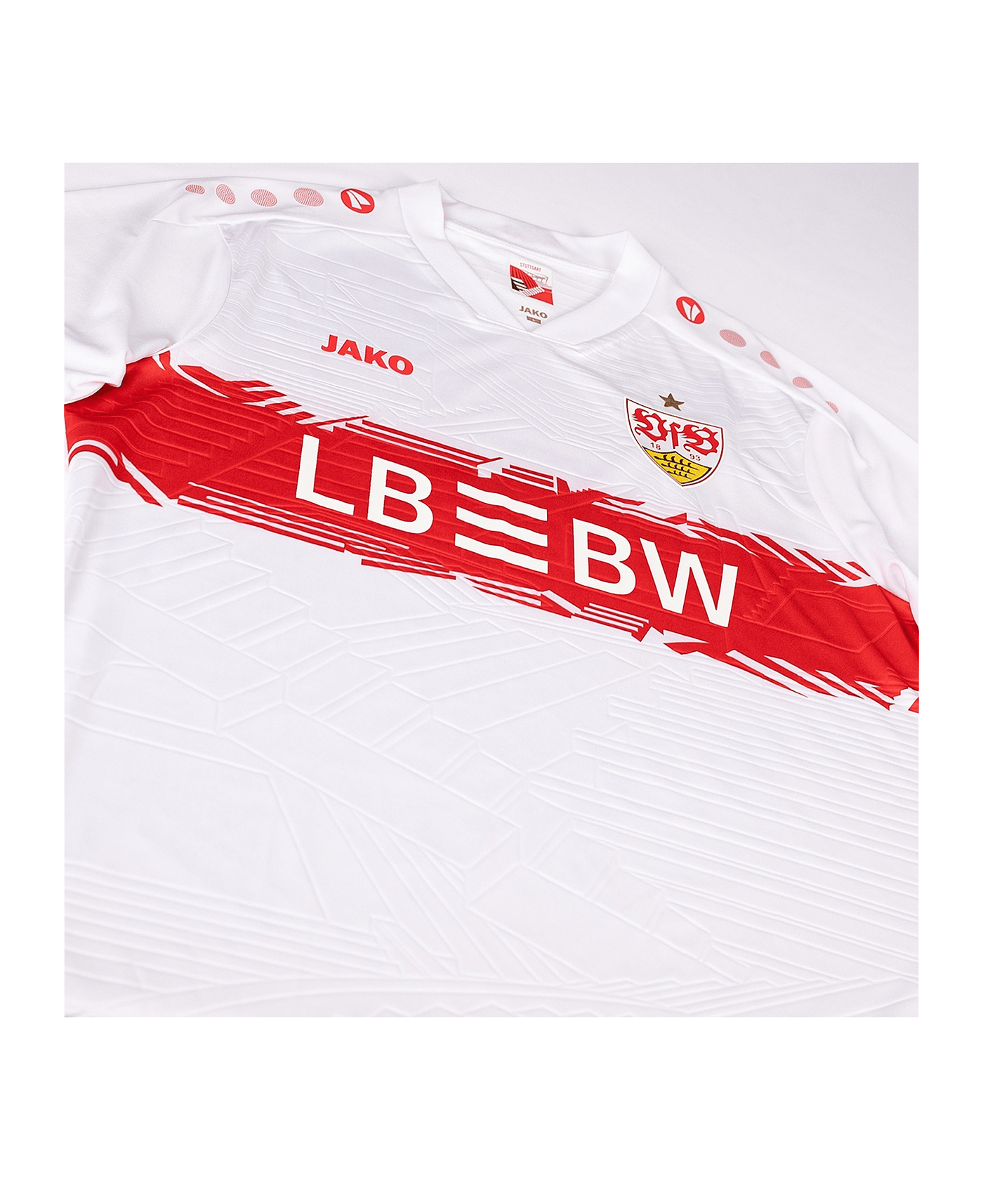 JAKO VfB Stuttgart Trikot Home 2025/2026 Weiß F0 - weiss