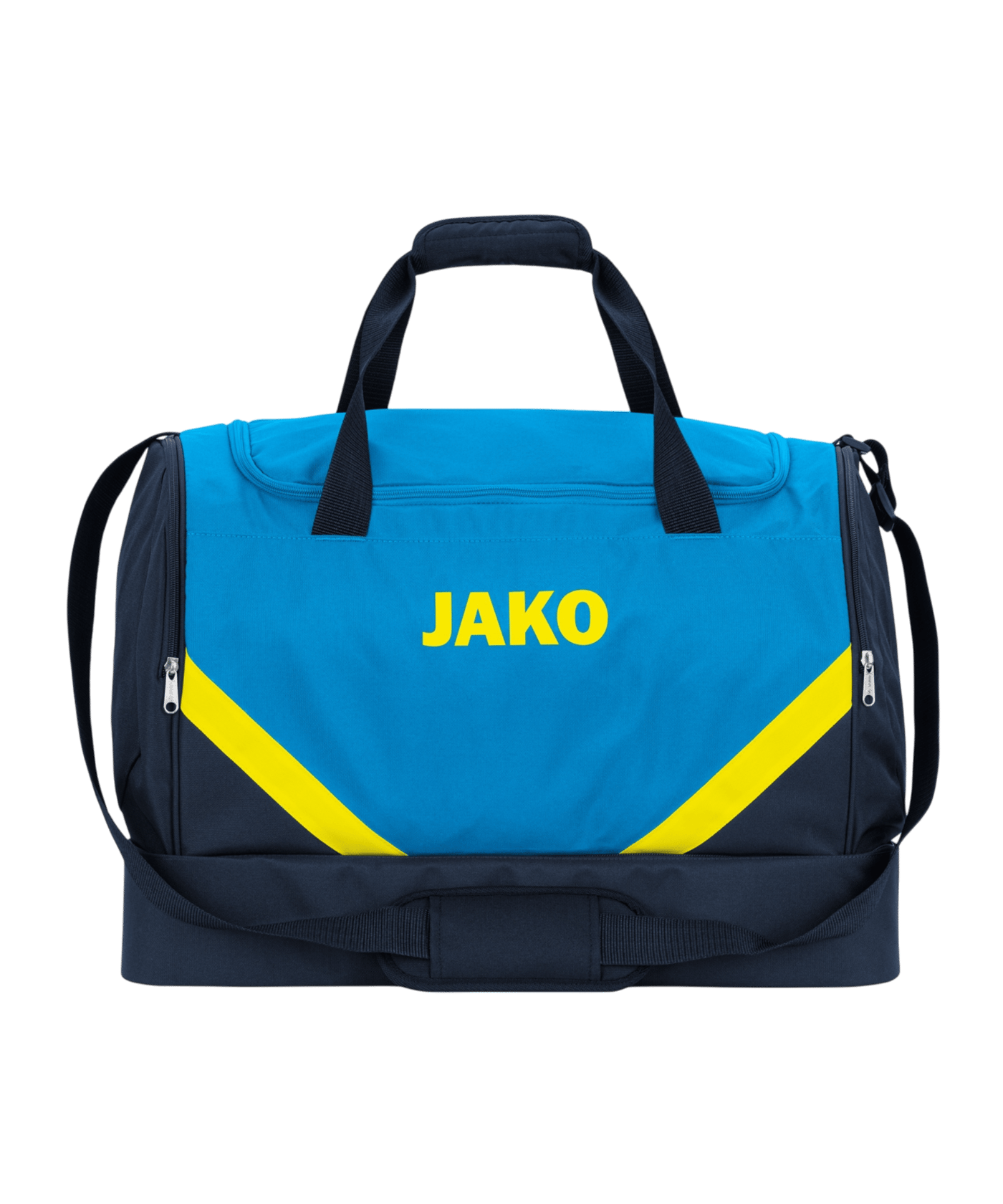JAKO Iconic Sporttasche Gr. S Blau Gelb F444 - blau