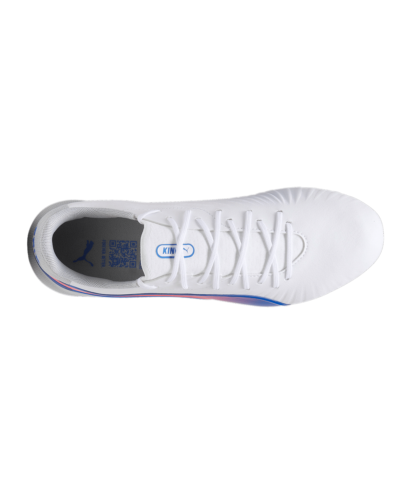 PUMA KING Match FG/AG Formula Weiss Blau F02 - weiss