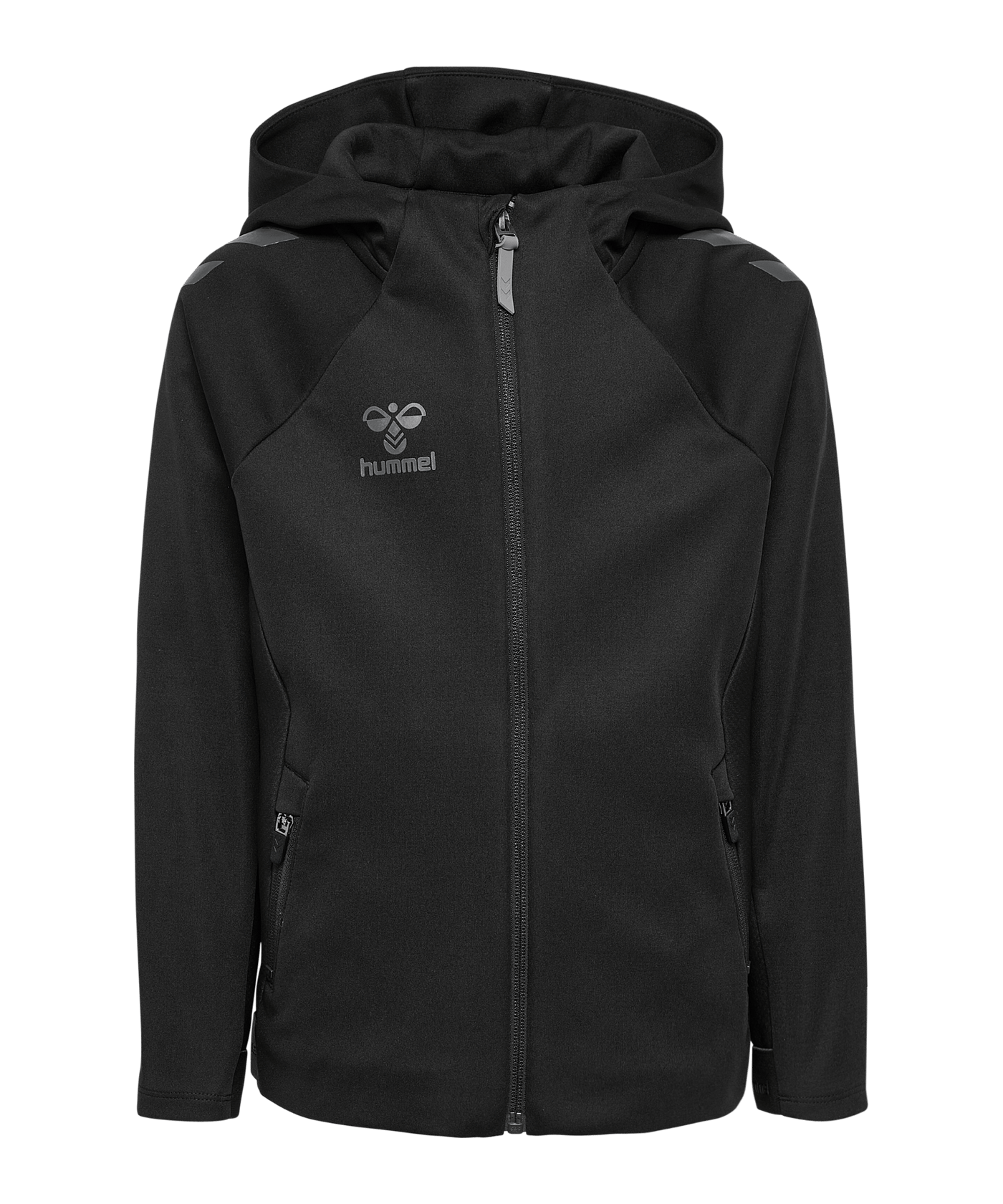 Hummel Cima 2.0 Kapuzenjacke Kids Schwarz F2001 - schwarz
