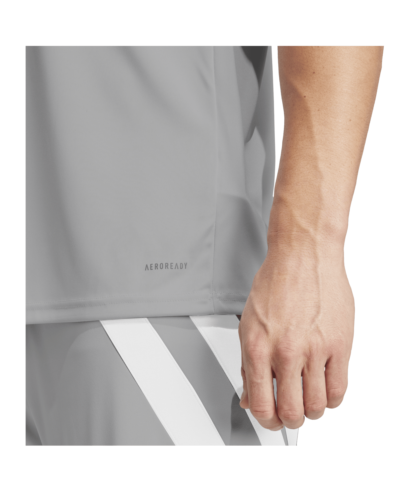 adidas Fortore 23 Trikot Grau Weiss - grau