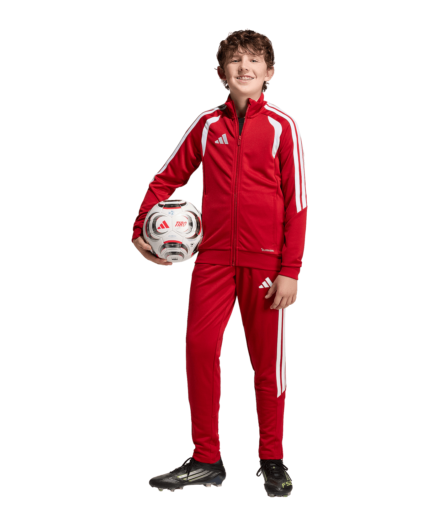 adidas Tiro 26 League Trainingsjacke Kids Rot - rot