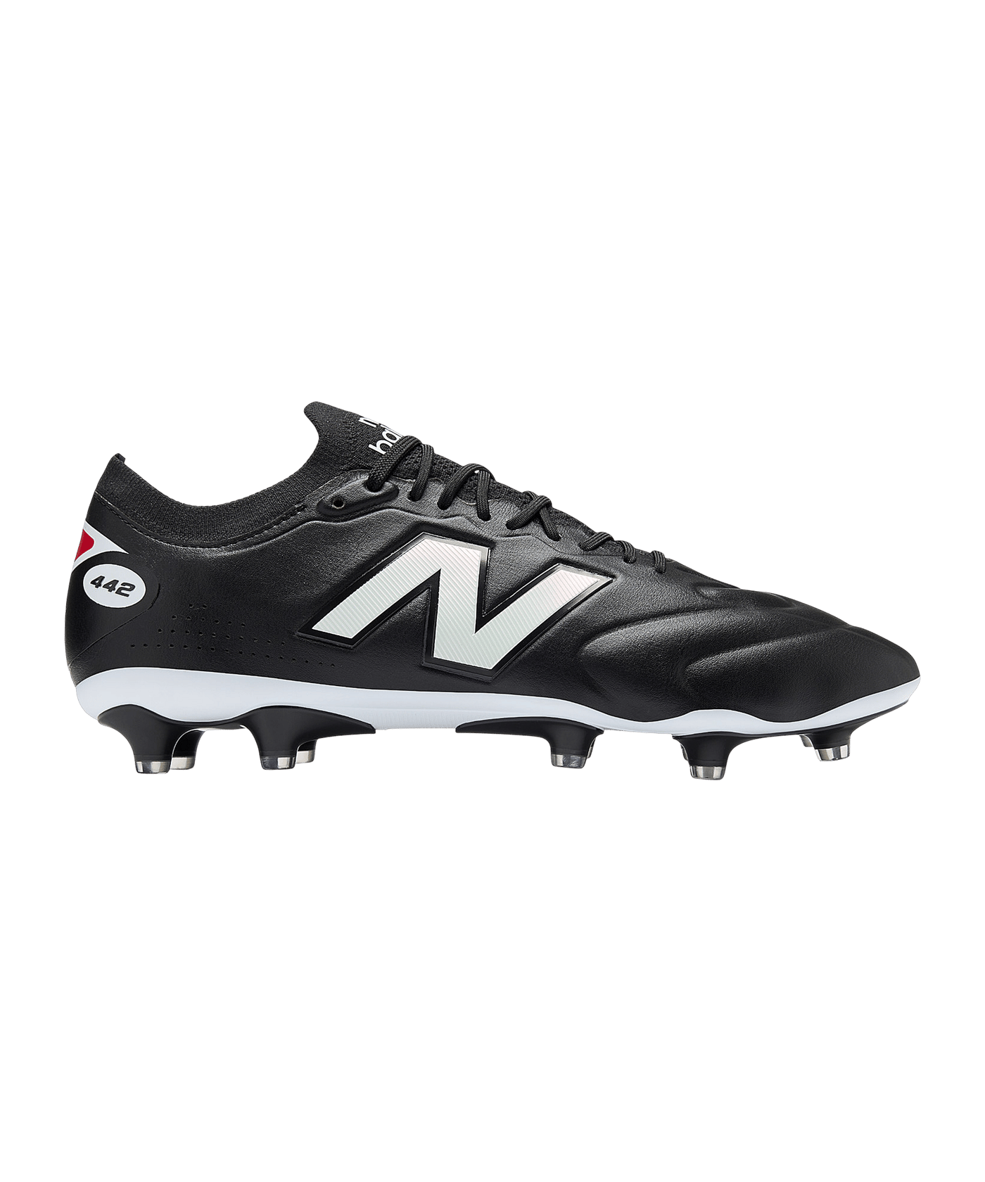 New Balance 442 Elite Knit v3 FG Core Schwarz - schwarz