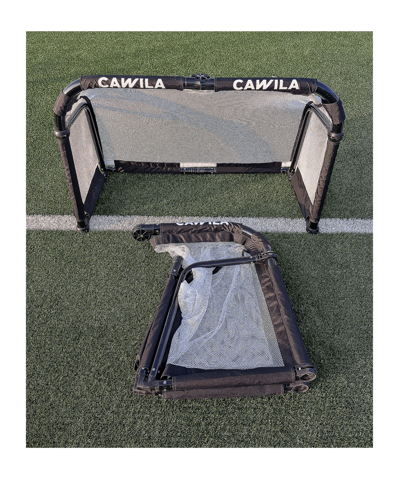 Cawila ACADEMY Aluminium Klapptor 120x80cm | - schwarz