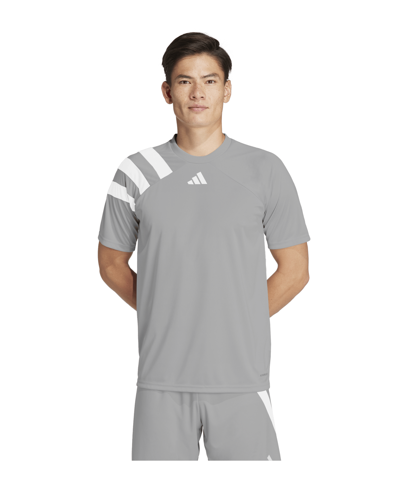 adidas Fortore 23 Trikot Grau Weiss - grau