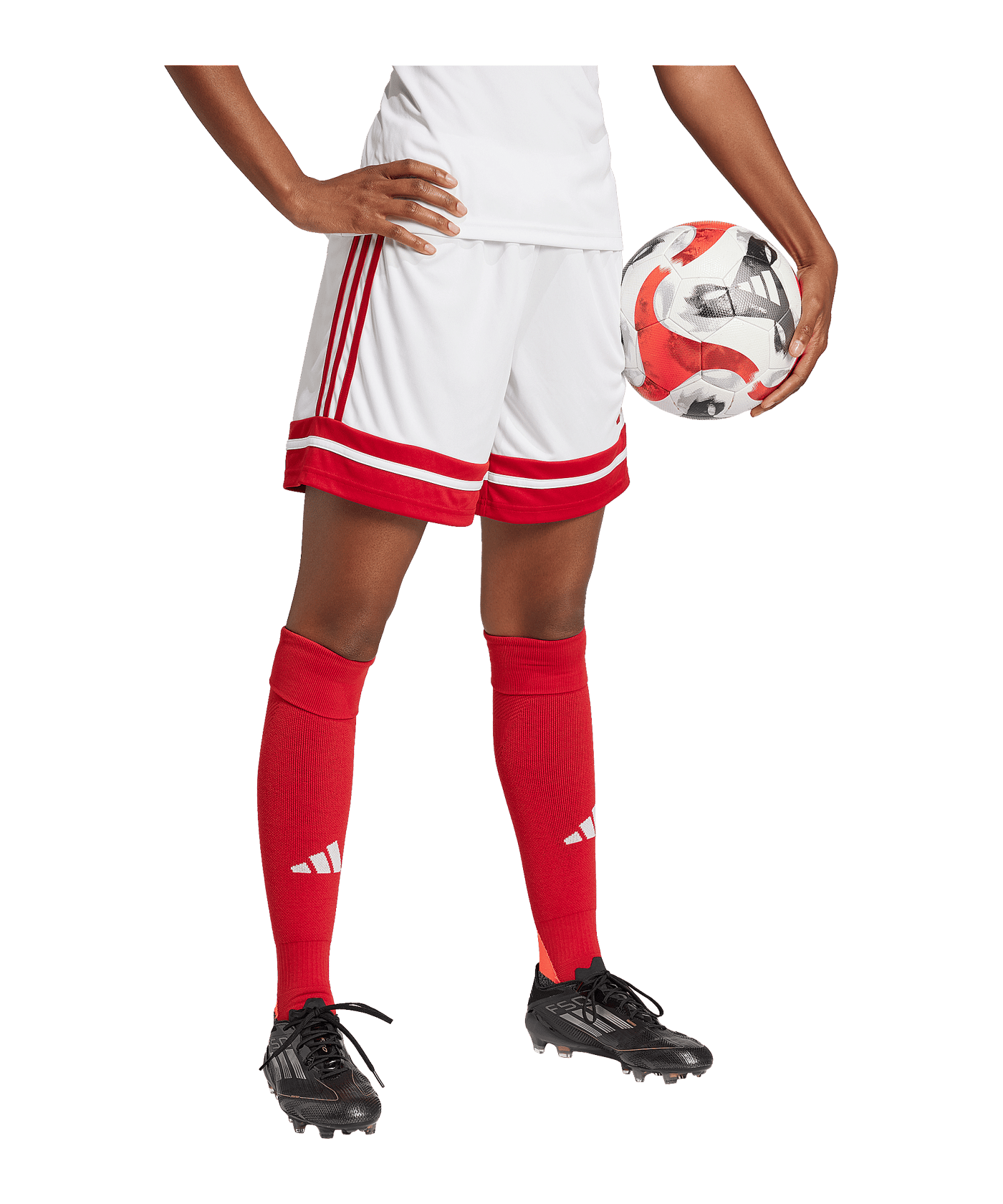 adidas Squadra 25 Short Damen Weiss | - weiss