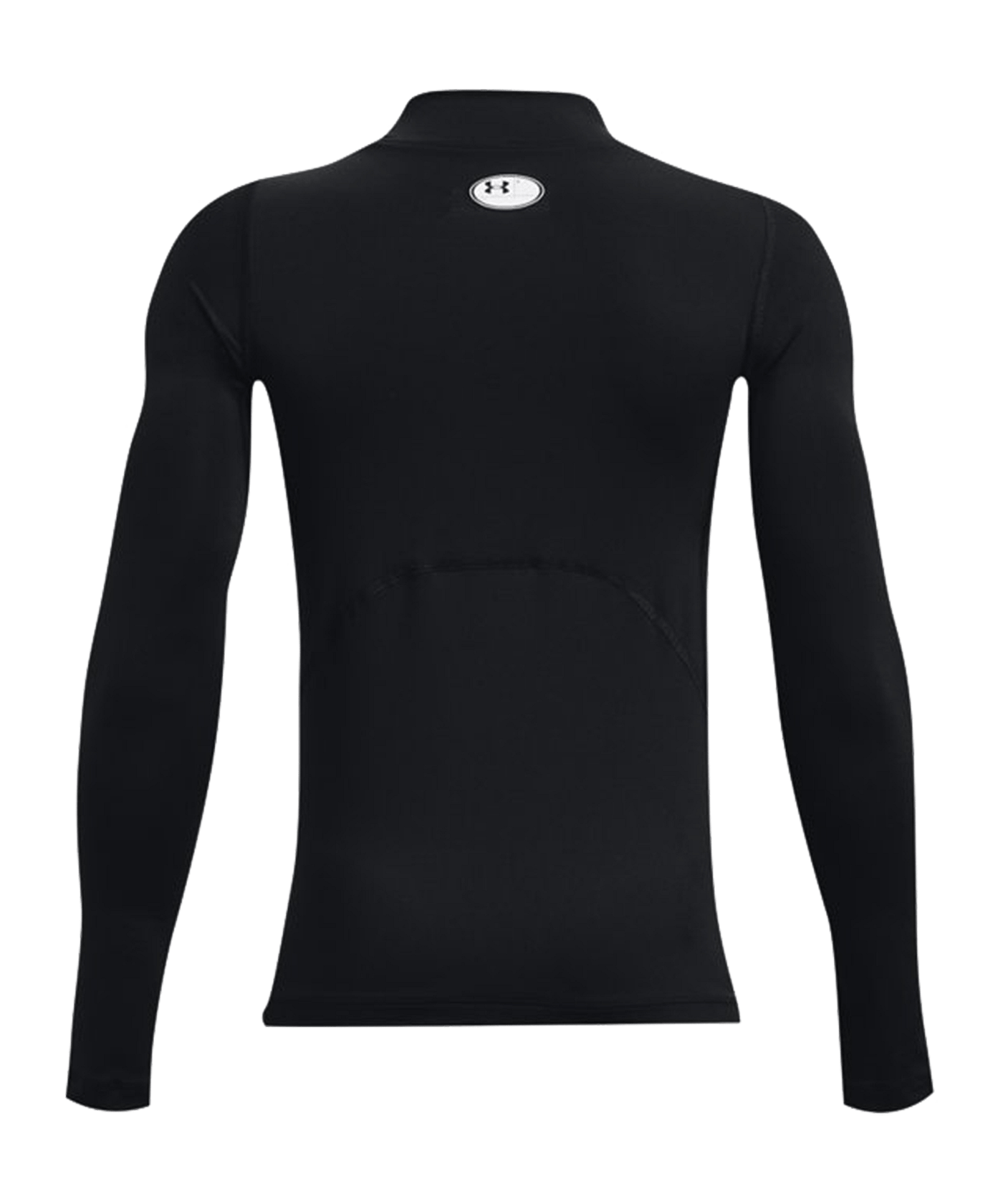 Under Armour HeatGear Mock langarm Kids F001 - schwarz