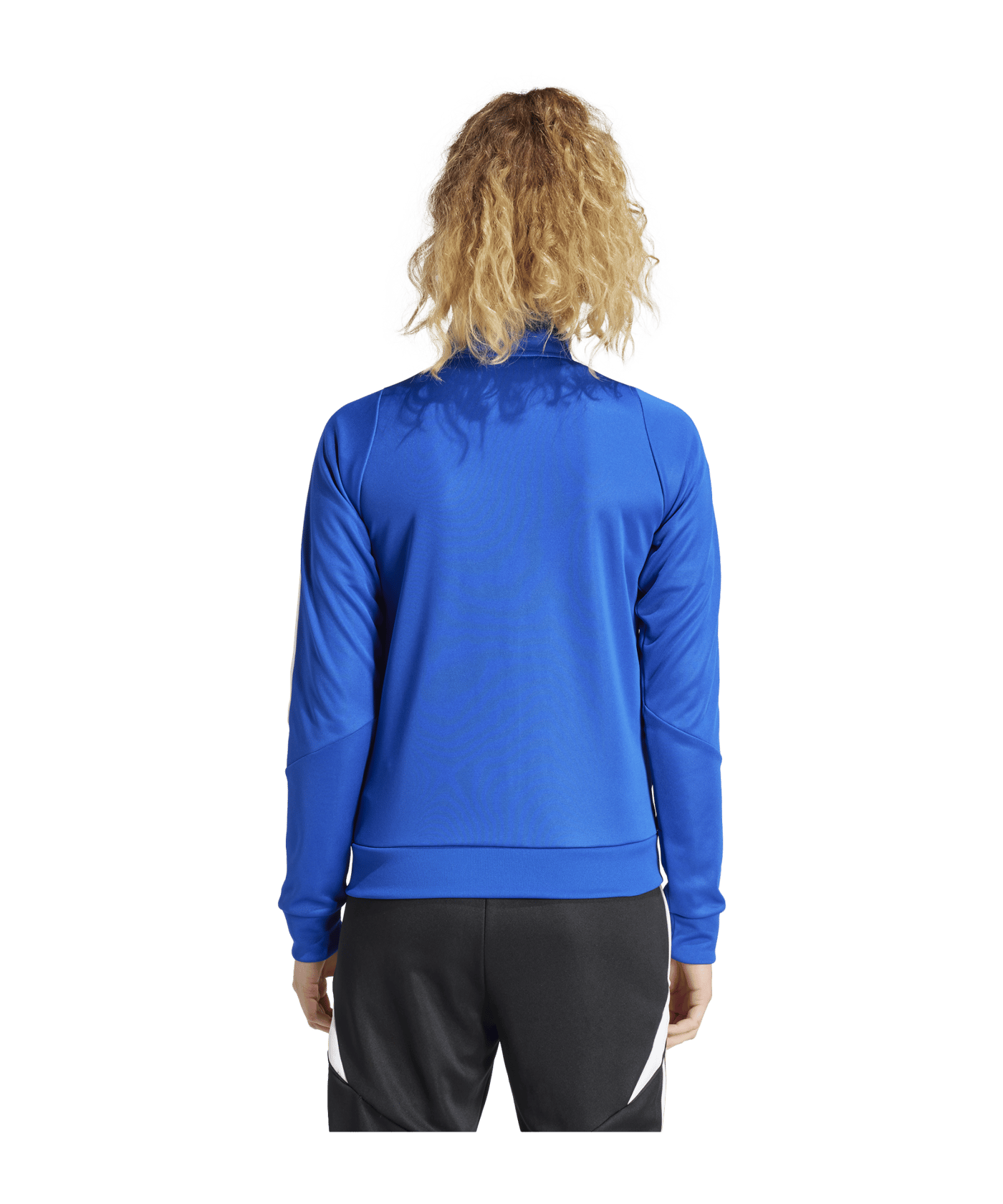 adidas Tiro 24 Trainingsjacke Damen Blau Weiss | - blau