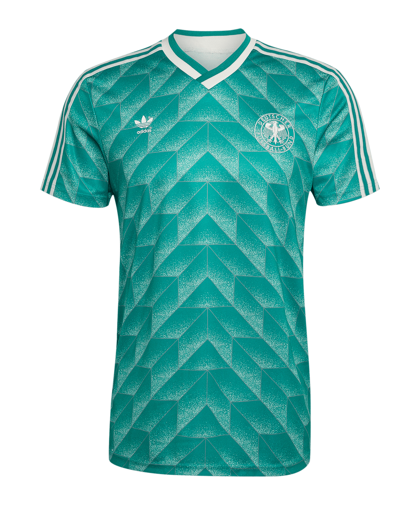 adidas Deutschland 1990 Trikot Away Grün 