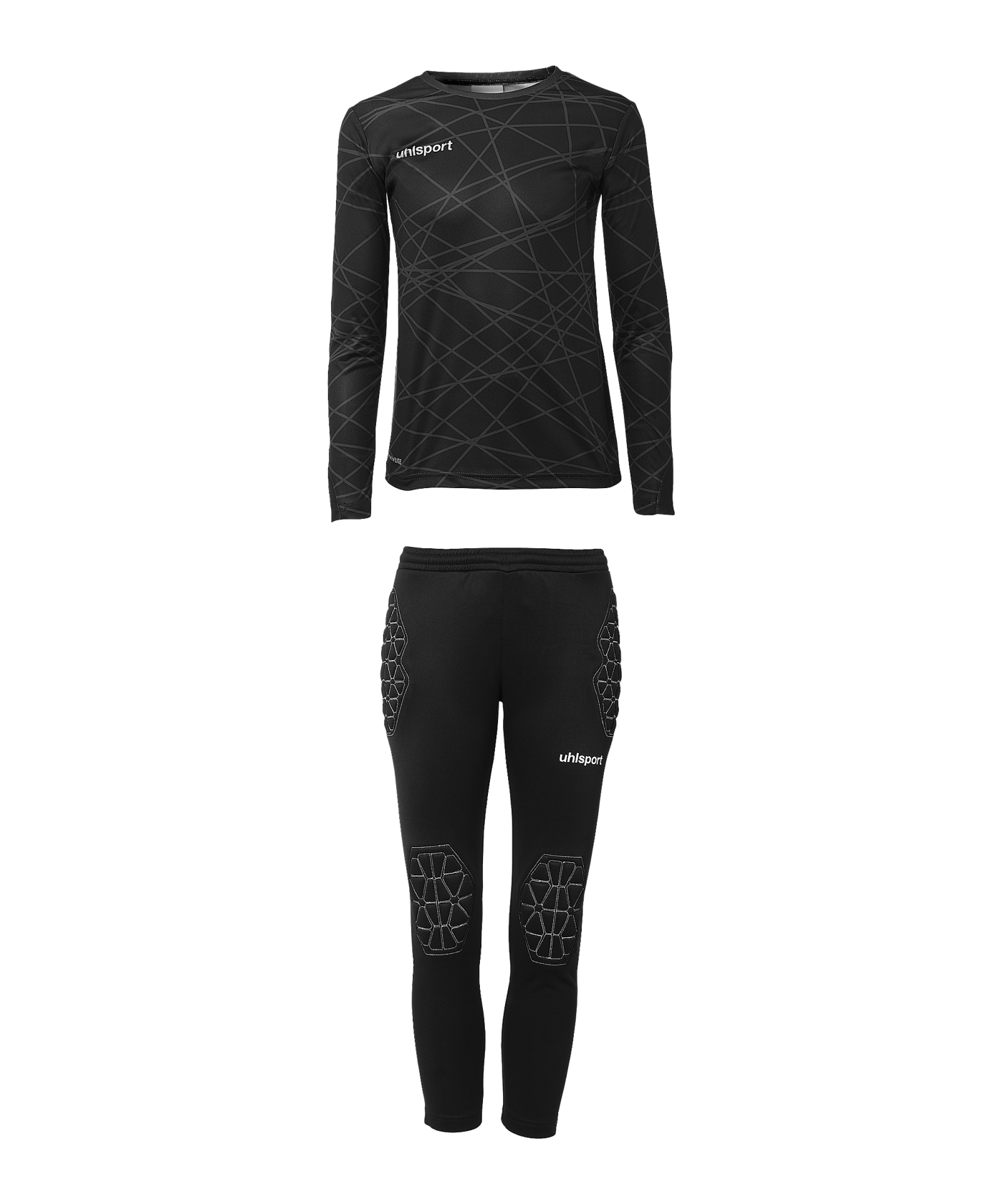 uhlsport Predicition Torwart Torwarttrikot Kids - schwarz