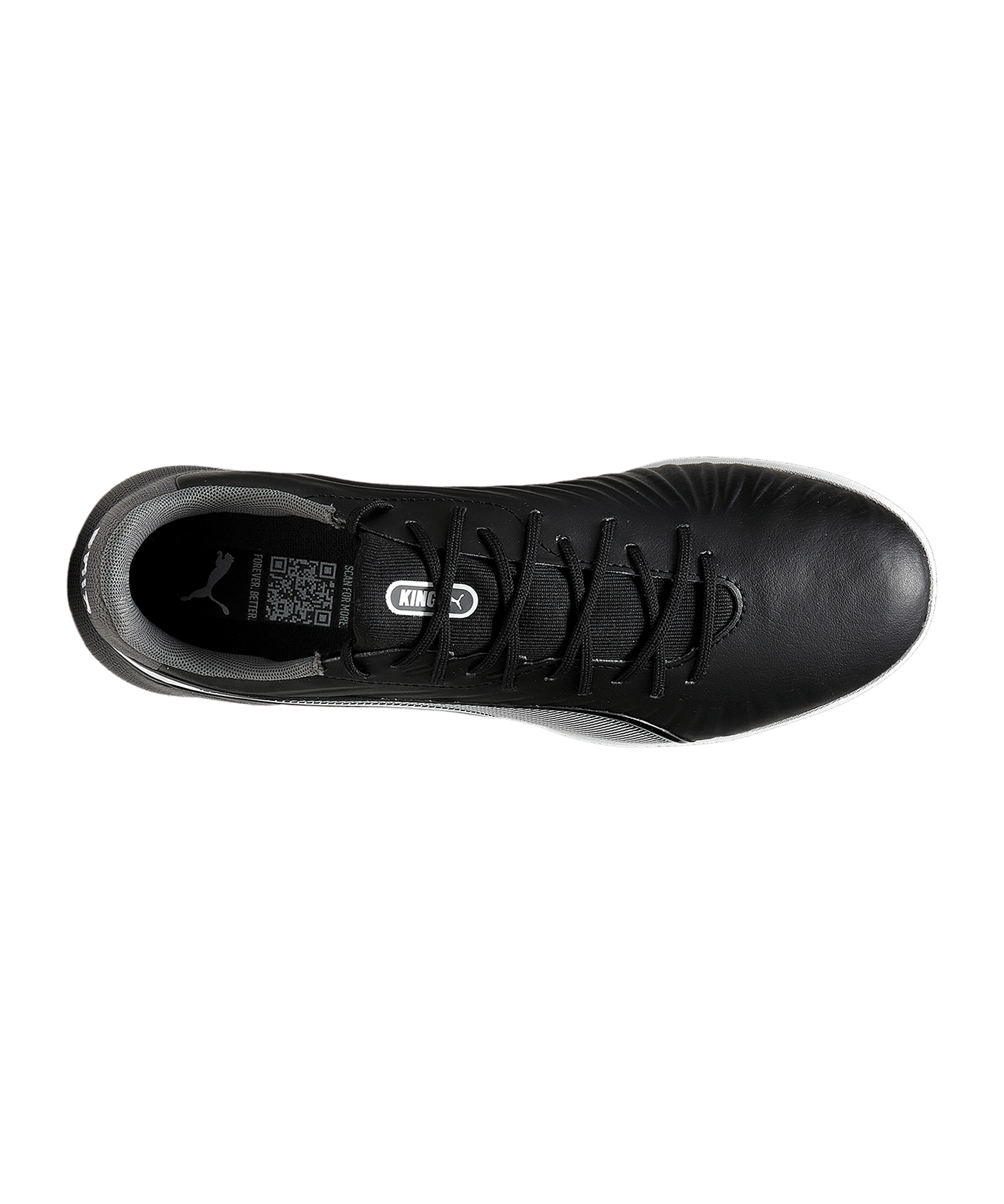 PUMA KING Match IN Eclipse Schwarz Weiss F01 - schwarz