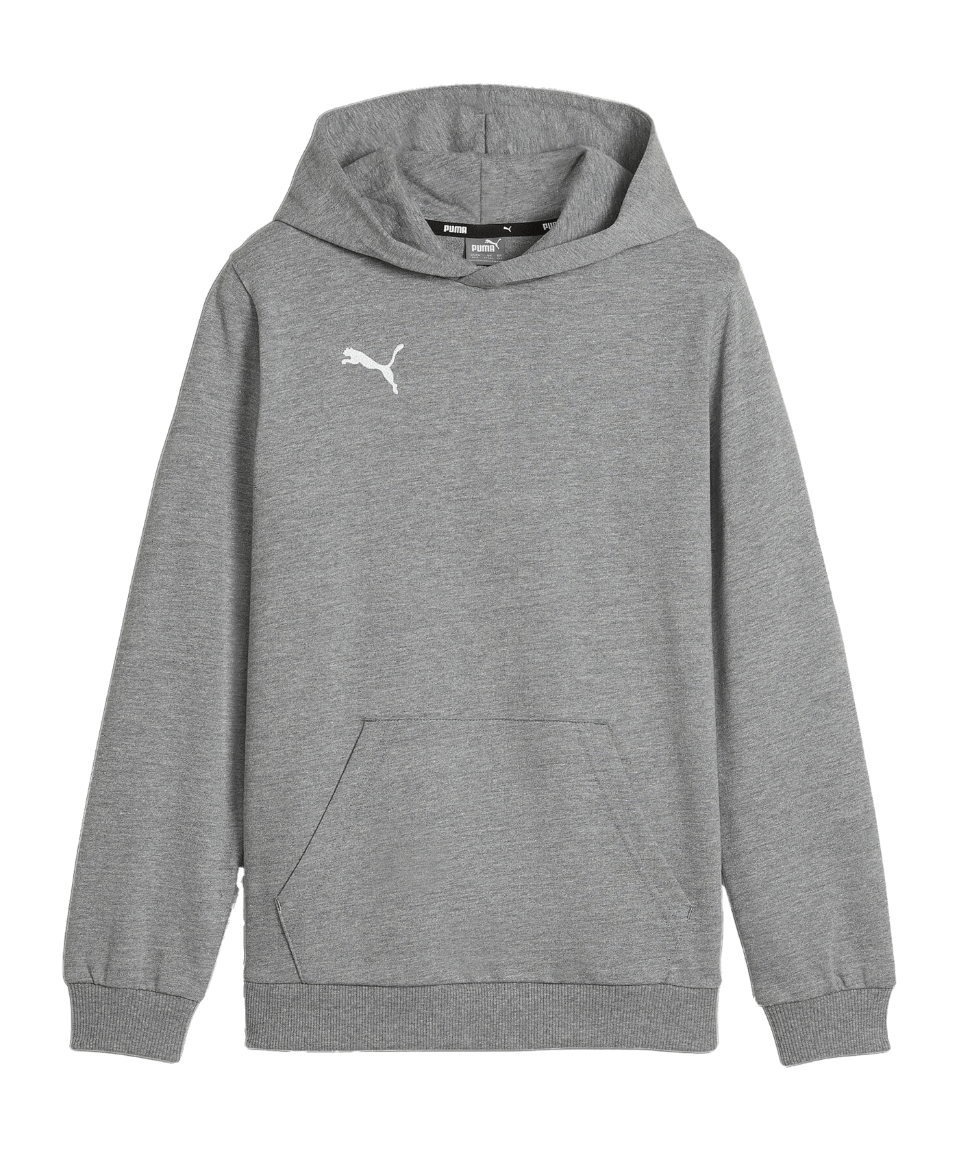 PUMA teamGOAL Casuals Hoody Kids Grau F33 - grau