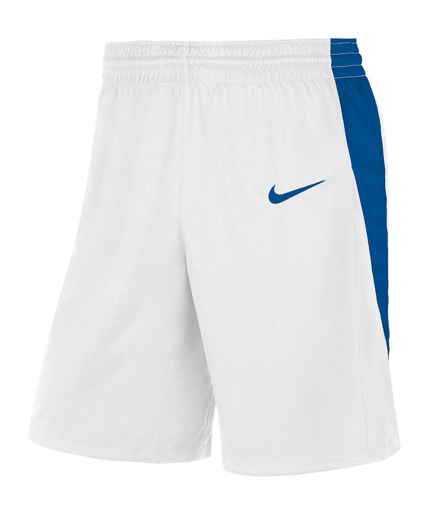 Nike Team Basketball Stock Short Weiss Blau F102 - weiss