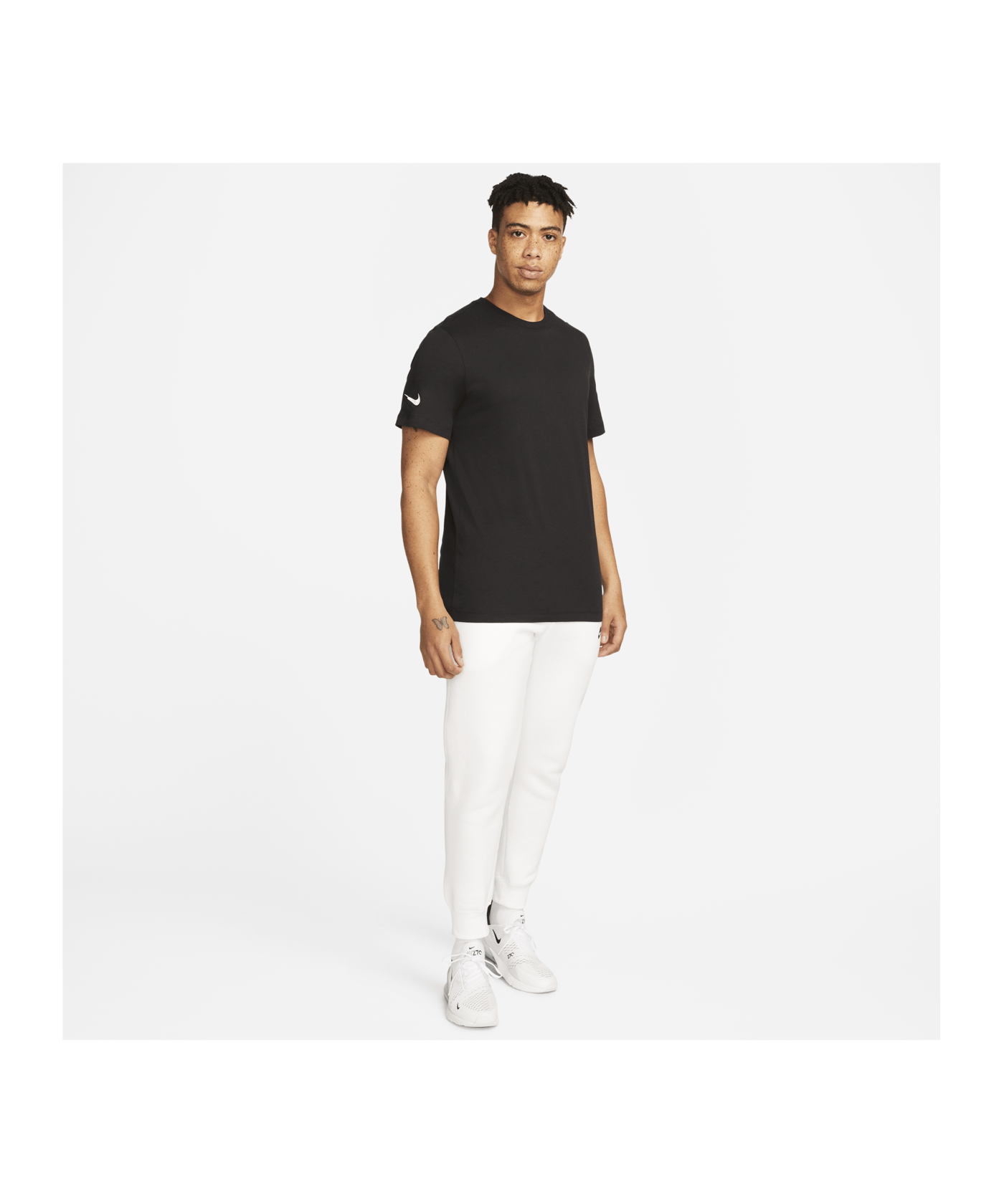 Nike Park 20 T-Shirt Schwarz Weiss F010 - schwarz