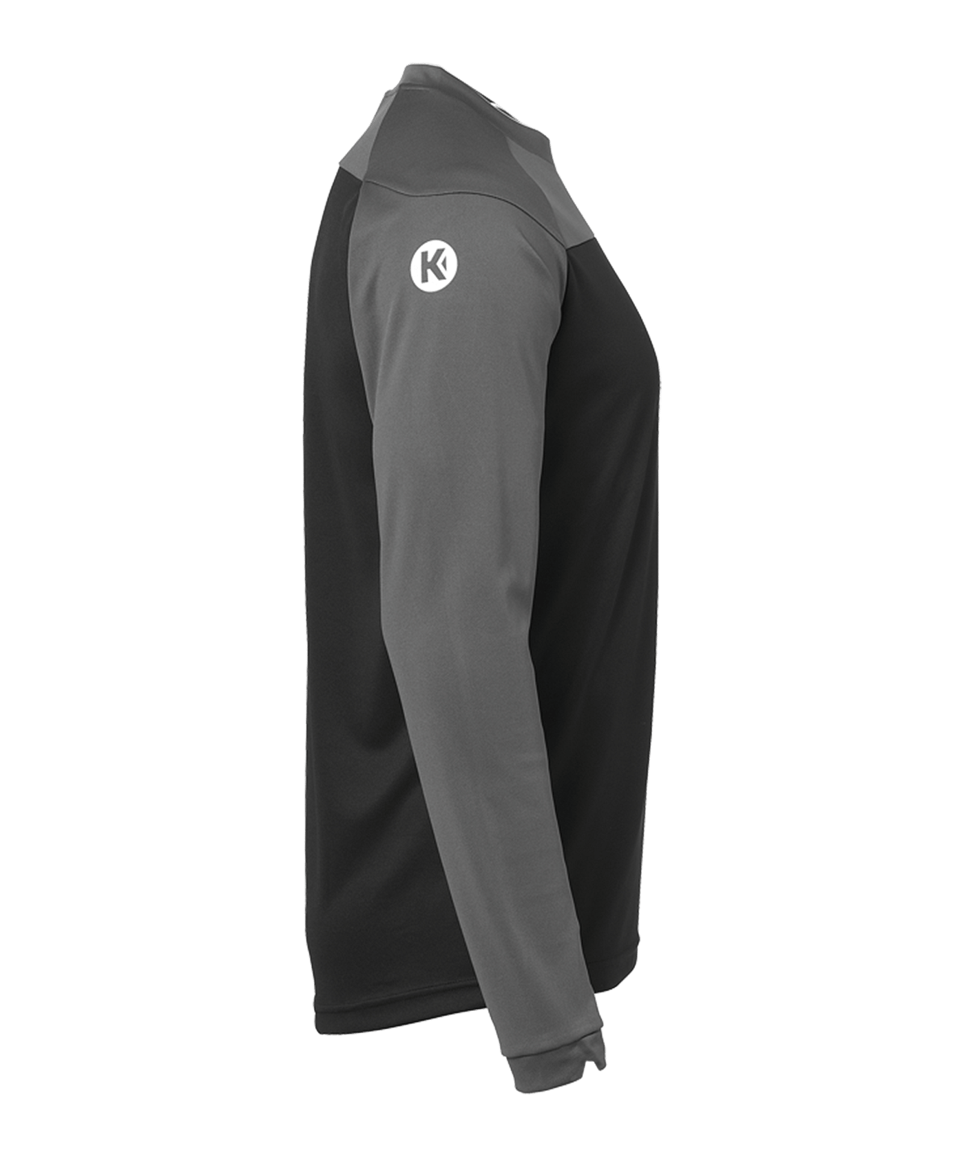 Kempa Prime Shirt langarm Schwarz Grau F01 - schwarz