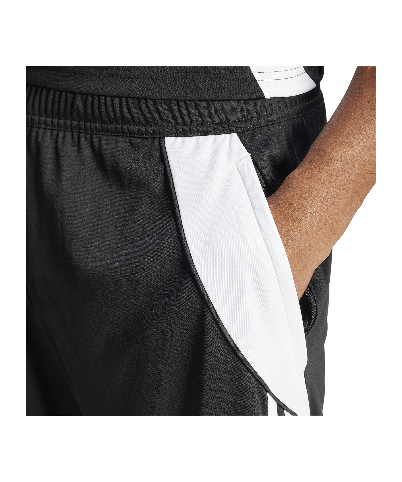 adidas Tiro 24 Trainingsshort Schwarz Weiss - schwarz