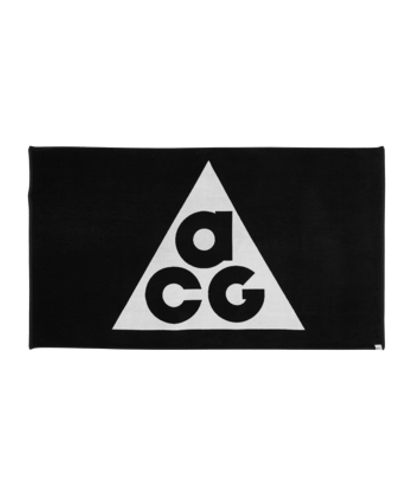 Nike ACG Handtuch Schwarz Weiss F012 - schwarz