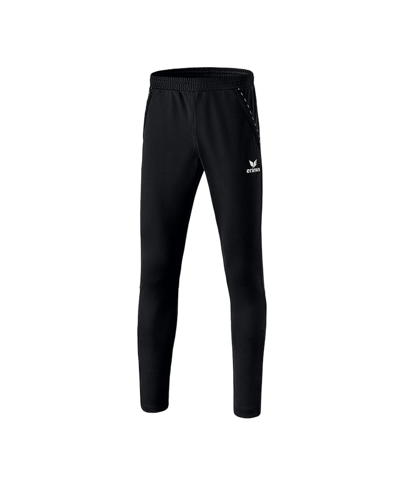 Erima Trainingshose mit Wadeneinsatz 2.0 Schwarz - schwarz