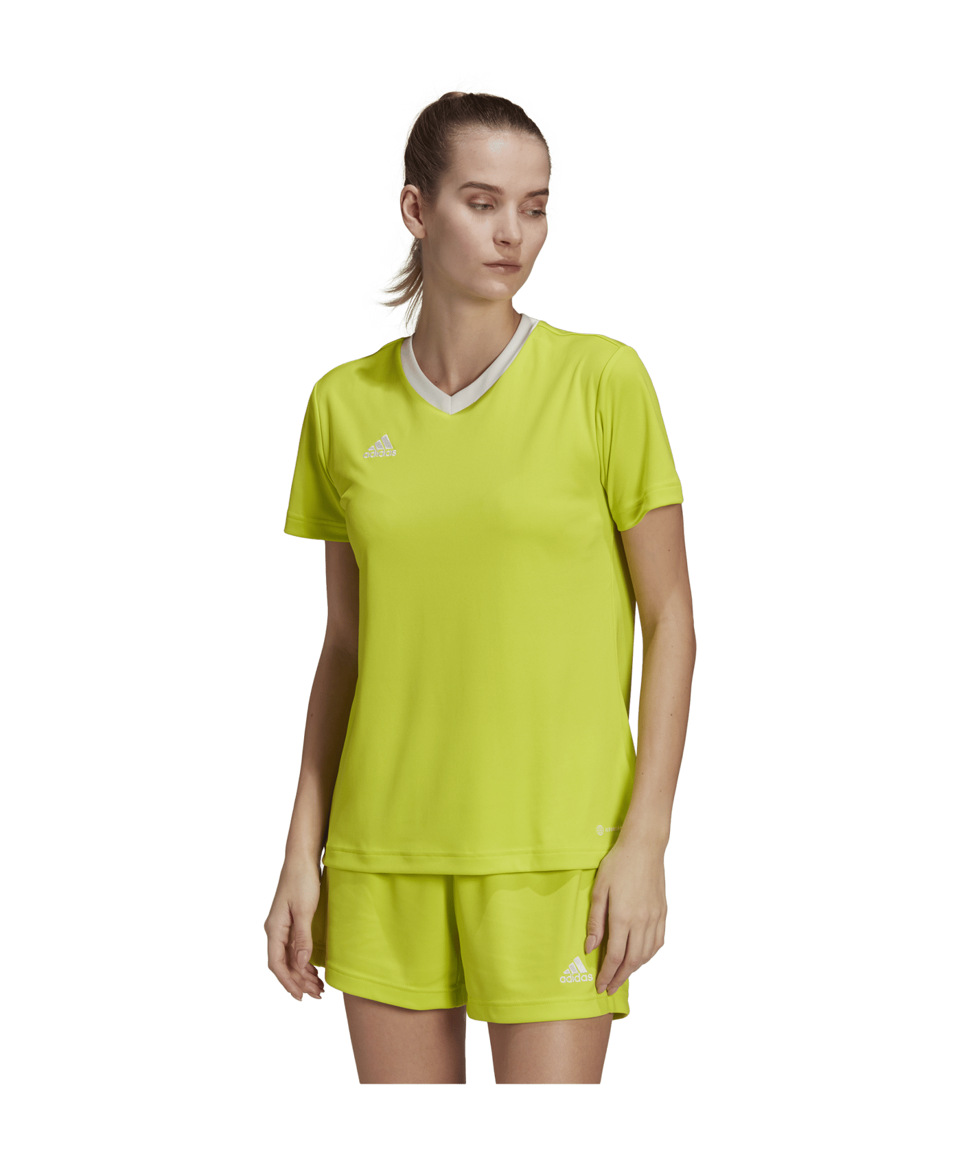 adidas Entrada 22 Trikot Damen Grün Weiss - gruen