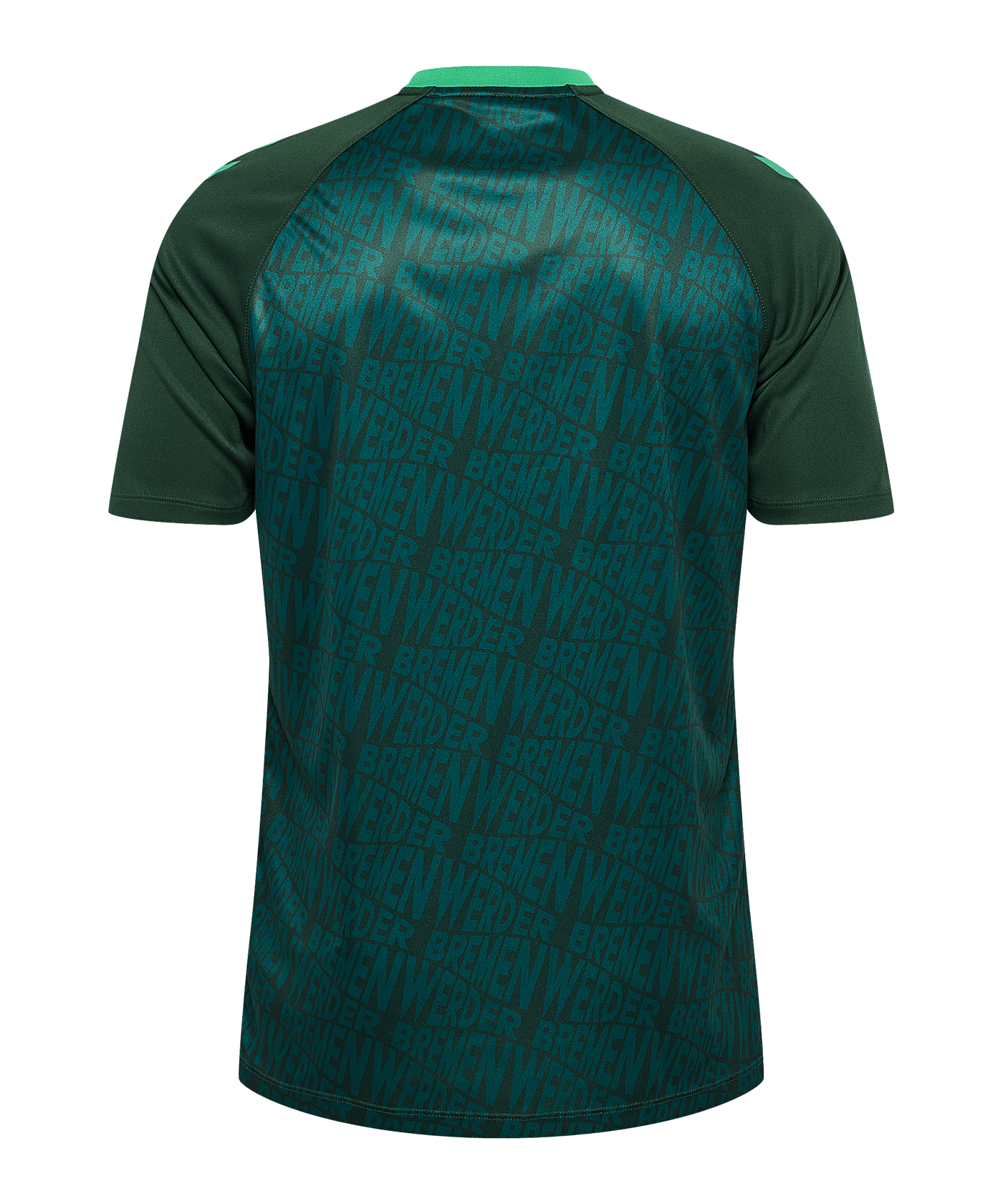 hummel SV Werder Bremen Pre Game Trikot 2026/2027 Grün F6228 - gruen