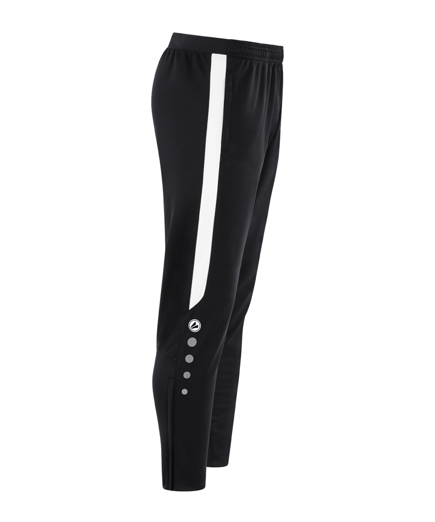 JAKO Power Polyesterhose Kids Schwarz Weiss F802 - schwarz