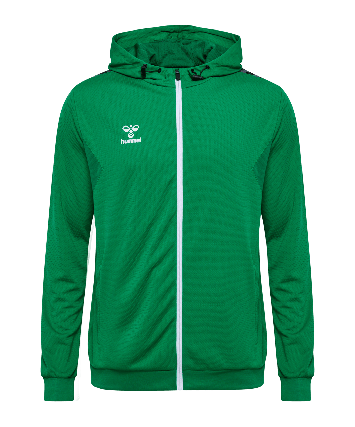 Hummel hmlAUTHENTIC PL Kapuzenjacke Grün F6235 - gruen