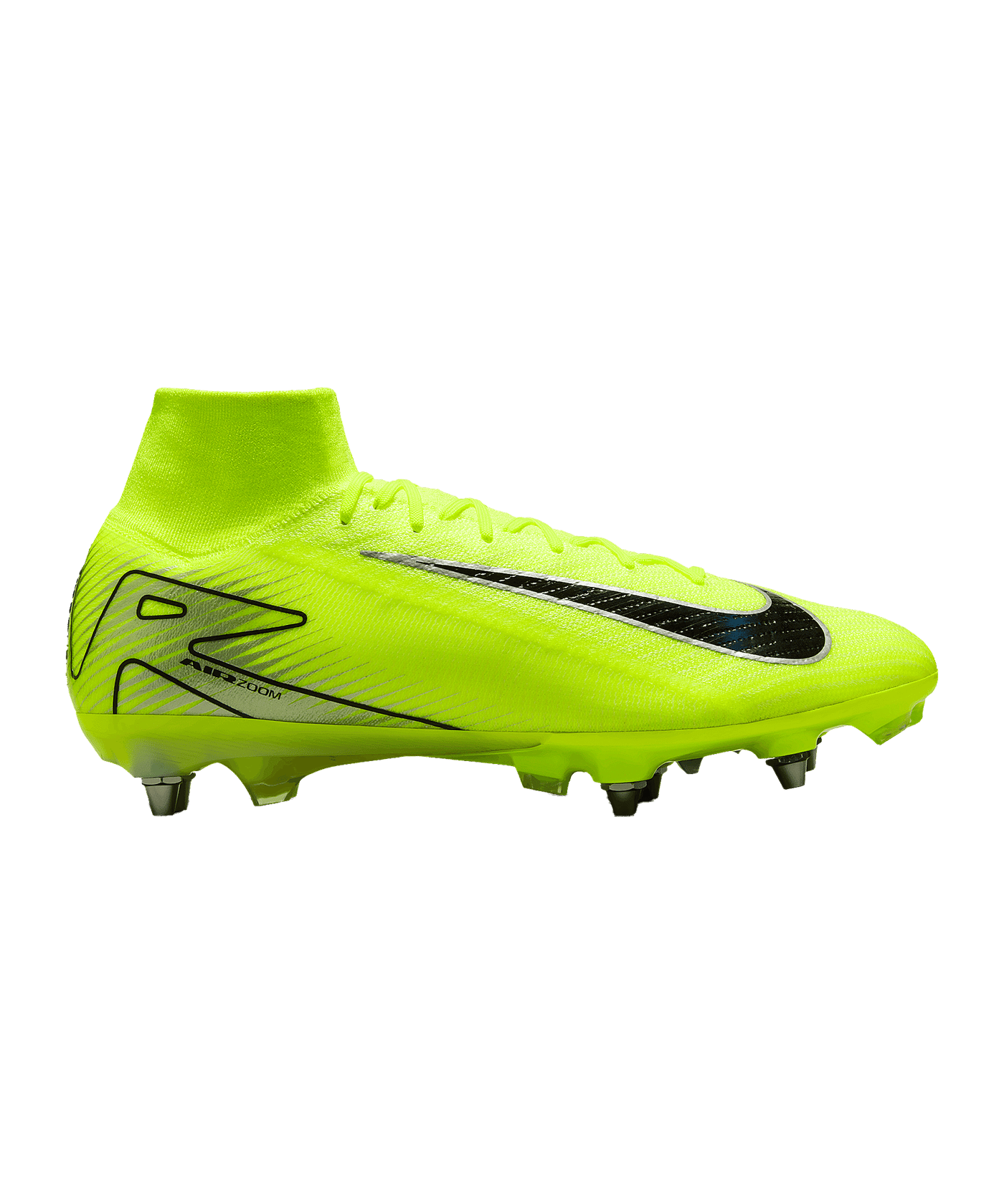 Nike Air Zoom Mercurial Superfly X Elite SG-Pro Mad Voltage Gelb Schwarz F700 - gelb